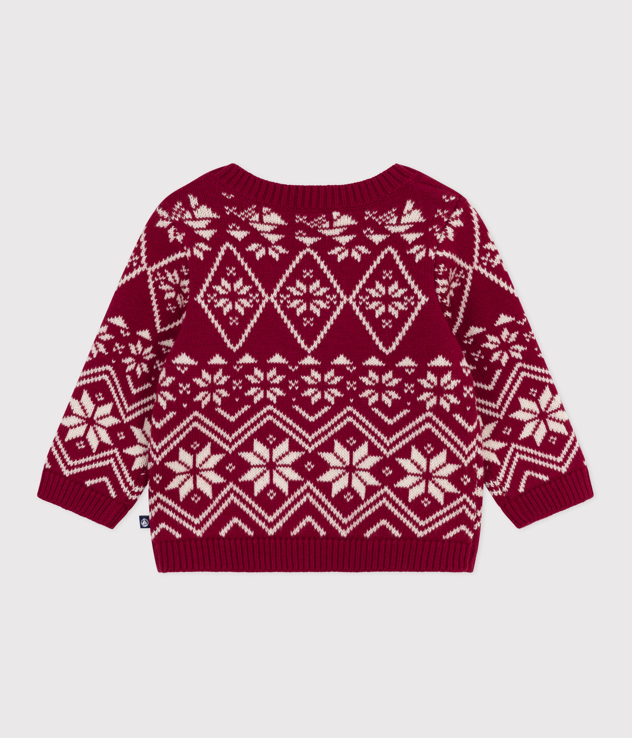 pull-bébé-en-laine-et-coton-à-motifs