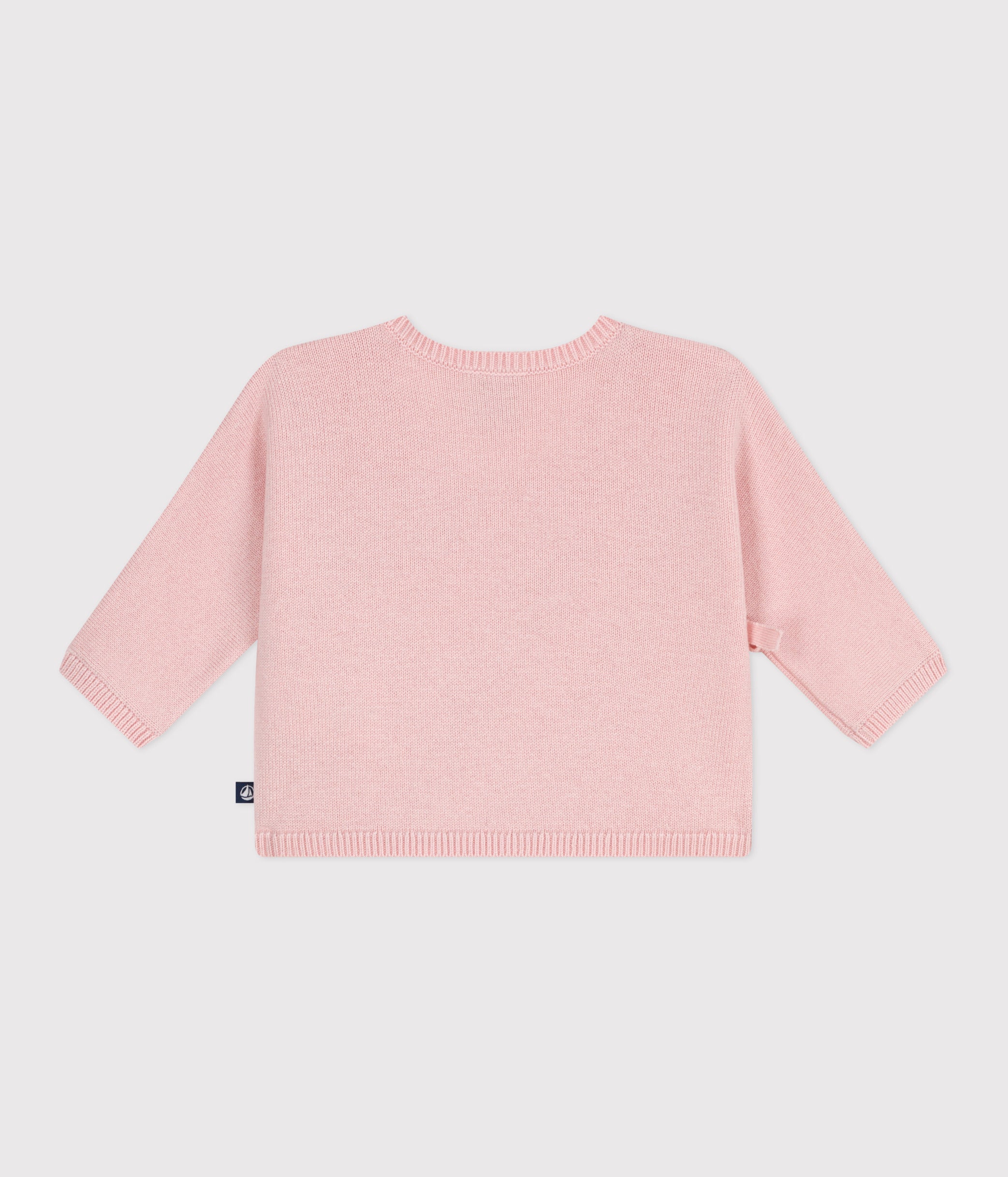 brassière-bébé-cache-cœur-ajourée-en-tricot-laine-et-coton