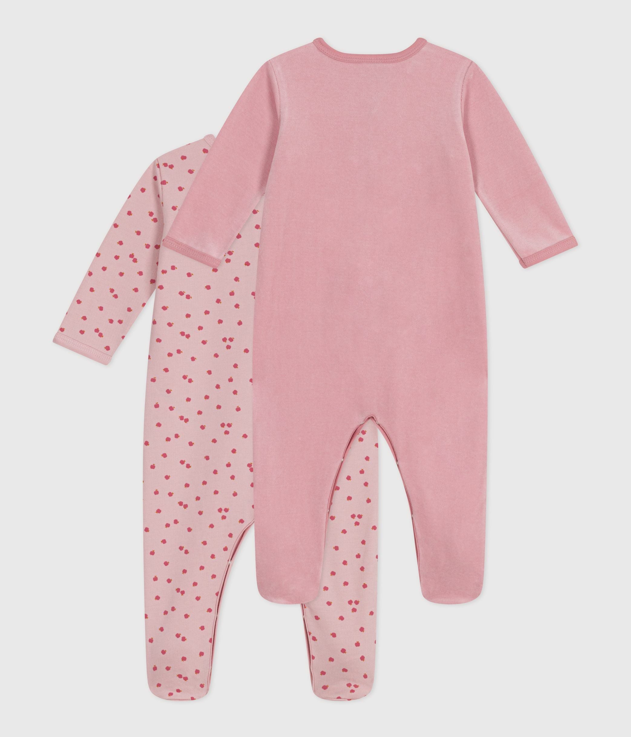 lot-de-2-pyjamas-bébé-en-coton-imprimé