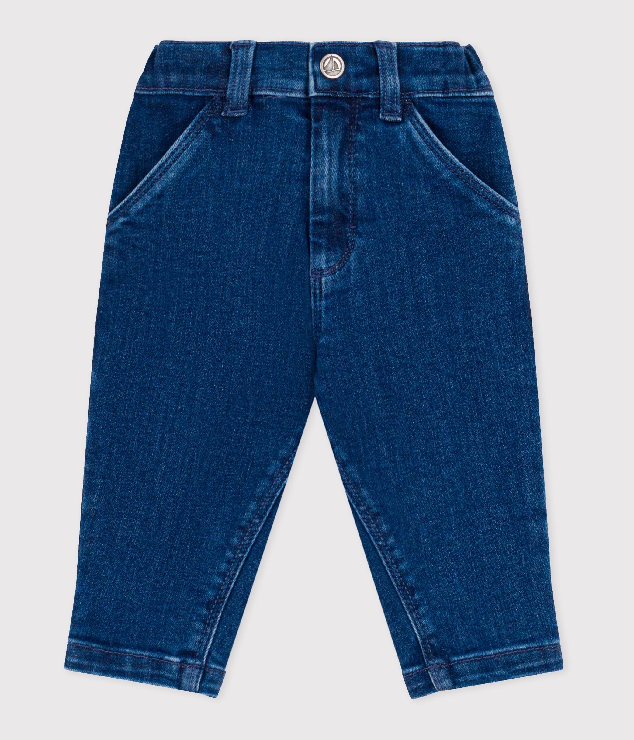 pantalon-bébé-en-denim