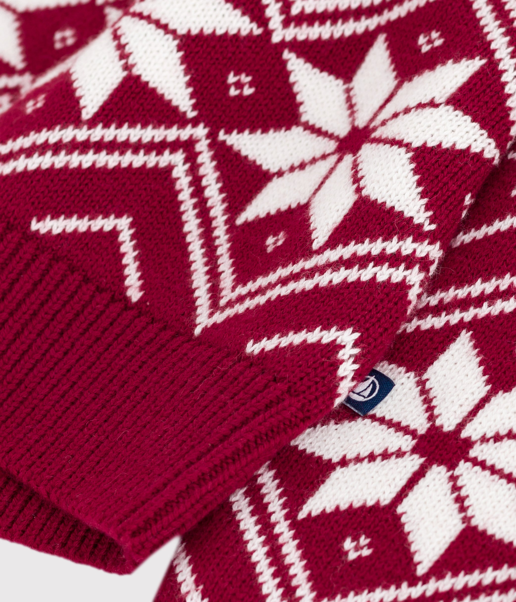 pull-enfant-en-laine-et-coton-à-motifs