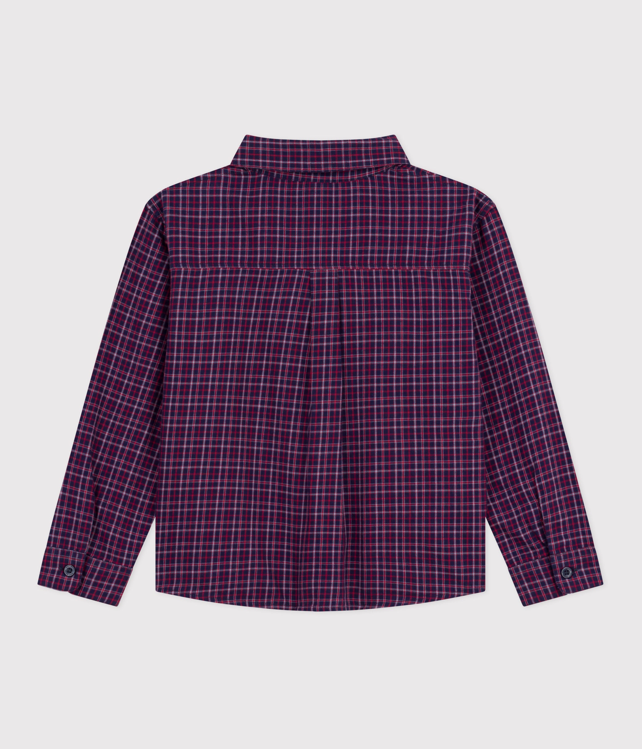 chemise-enfant-en-flanelle-à-carreaux