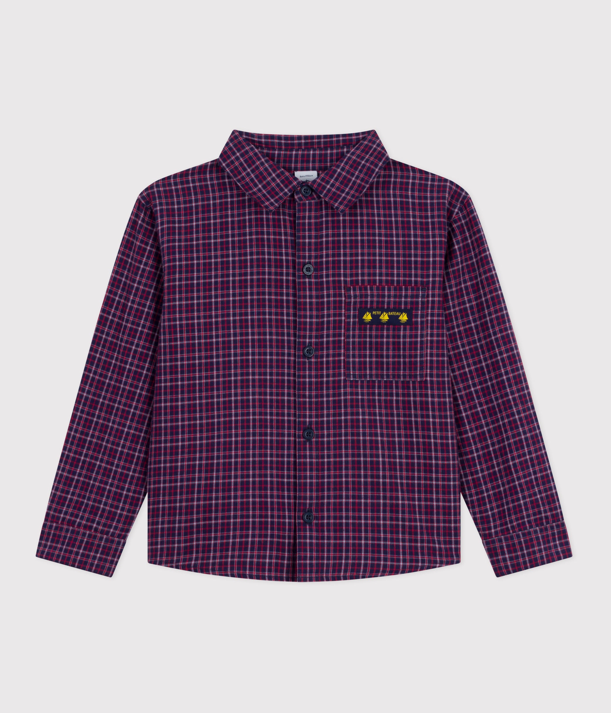 chemise-enfant-en-flanelle-à-carreaux