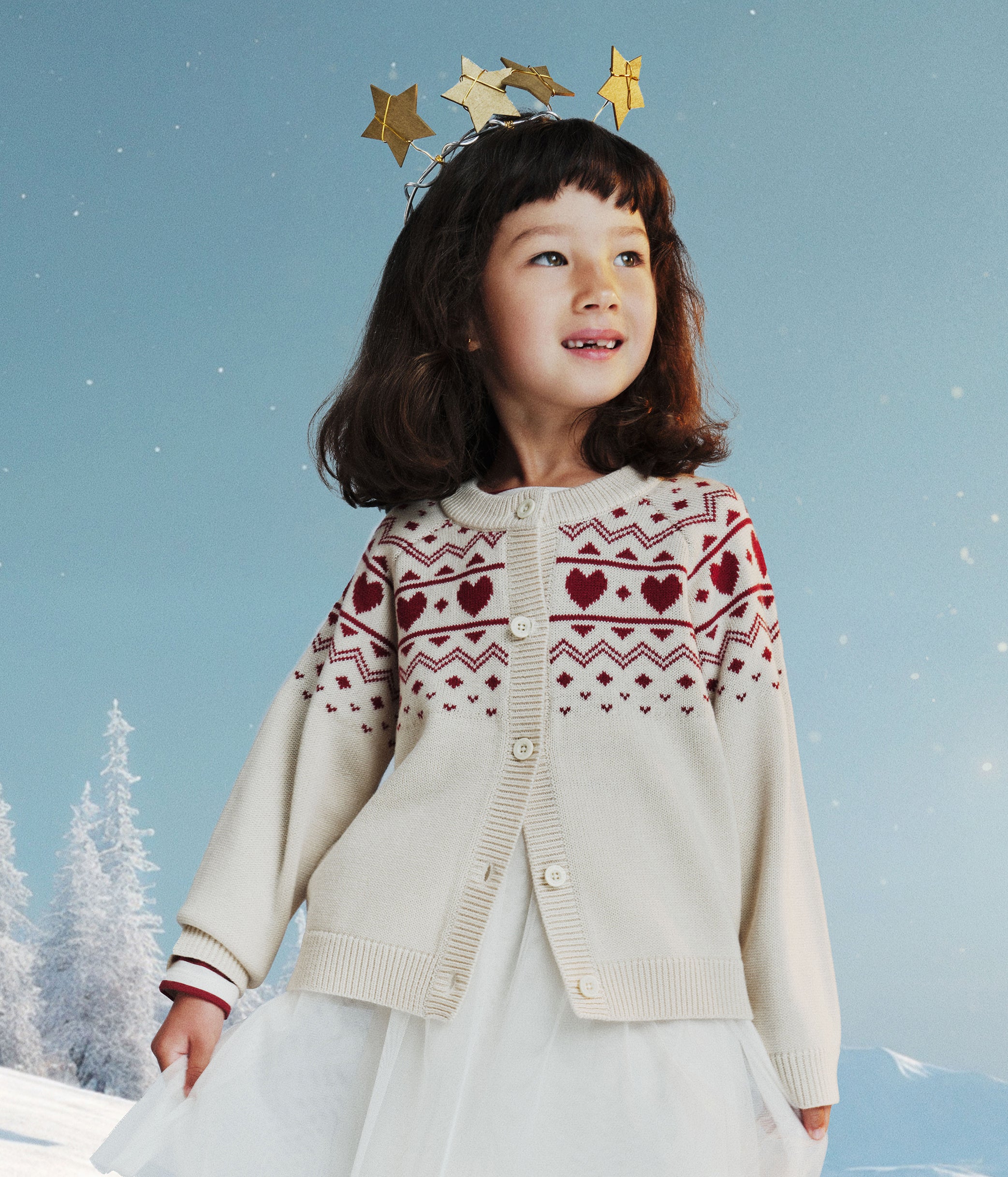 cardigan-enfant-en-laine-et-coton-à-motif-jacquard