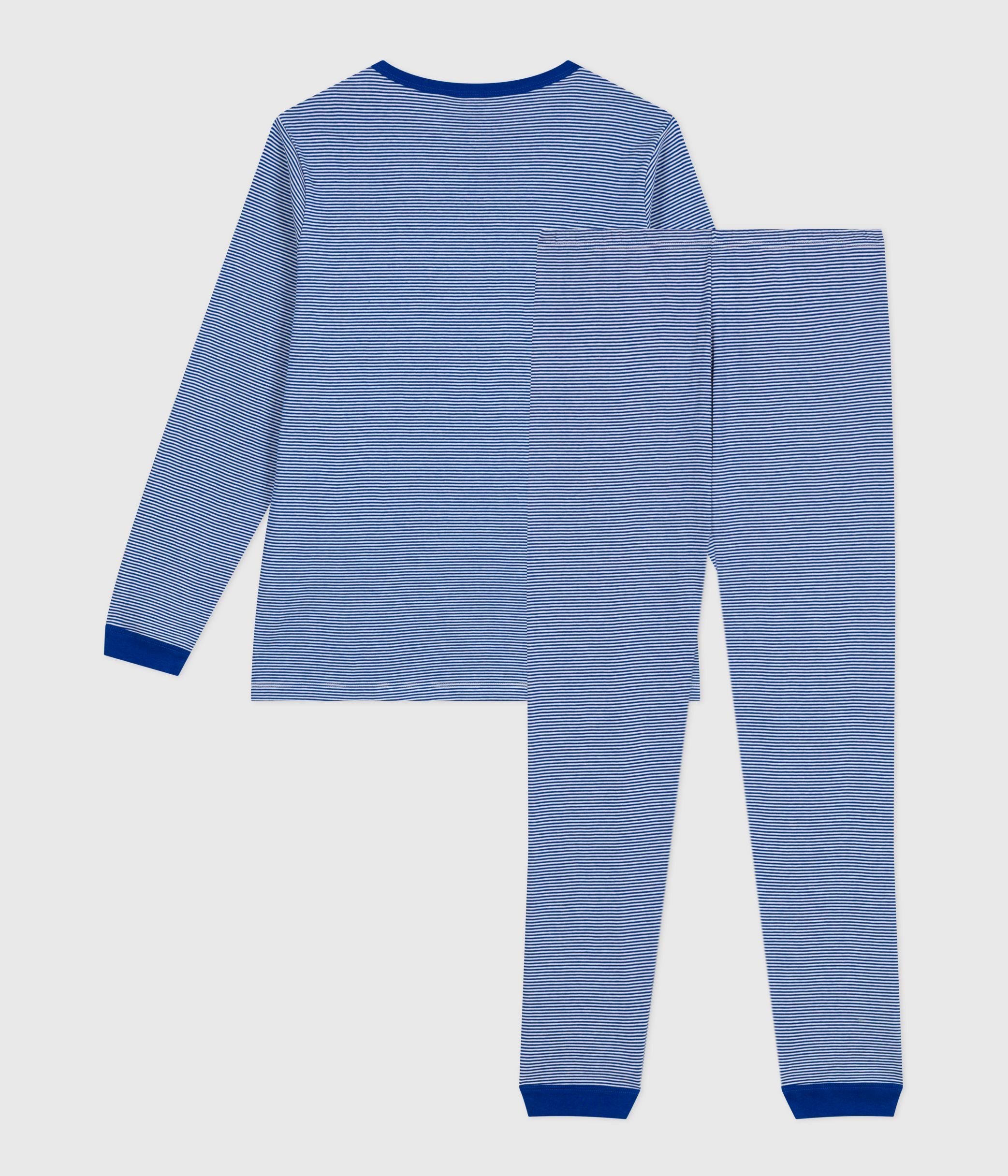 pyjama-junior-en-coton-à-rayures