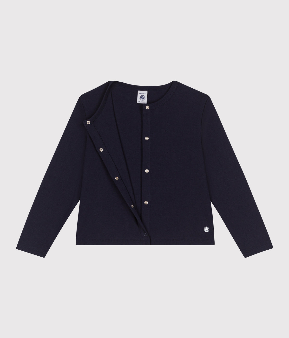 cardigan-enfant-en-coton-uni