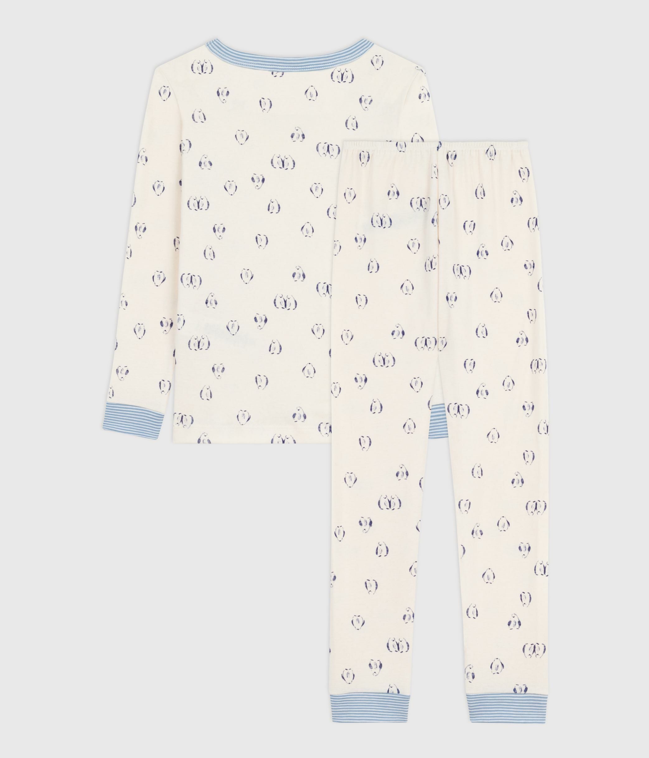 pyjama-enfant-en-coton-jambes-très-ajustées-imprimé