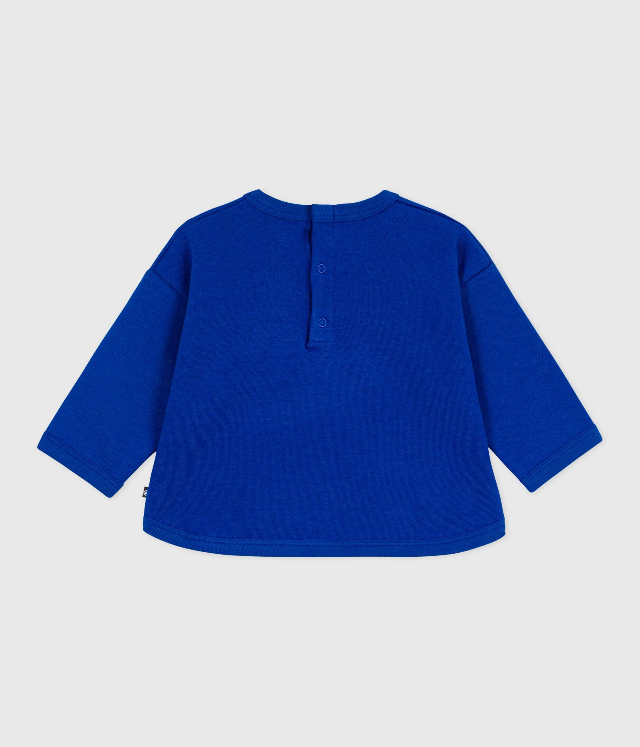 sweatshirt-bébé-en-coton-motif-baleine