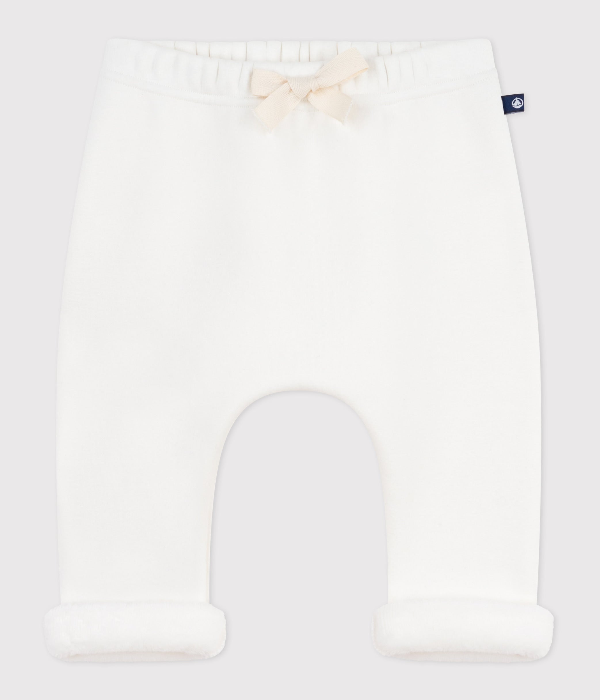 pantalon-bébé-en-coton-doux-et-chaud-uni
