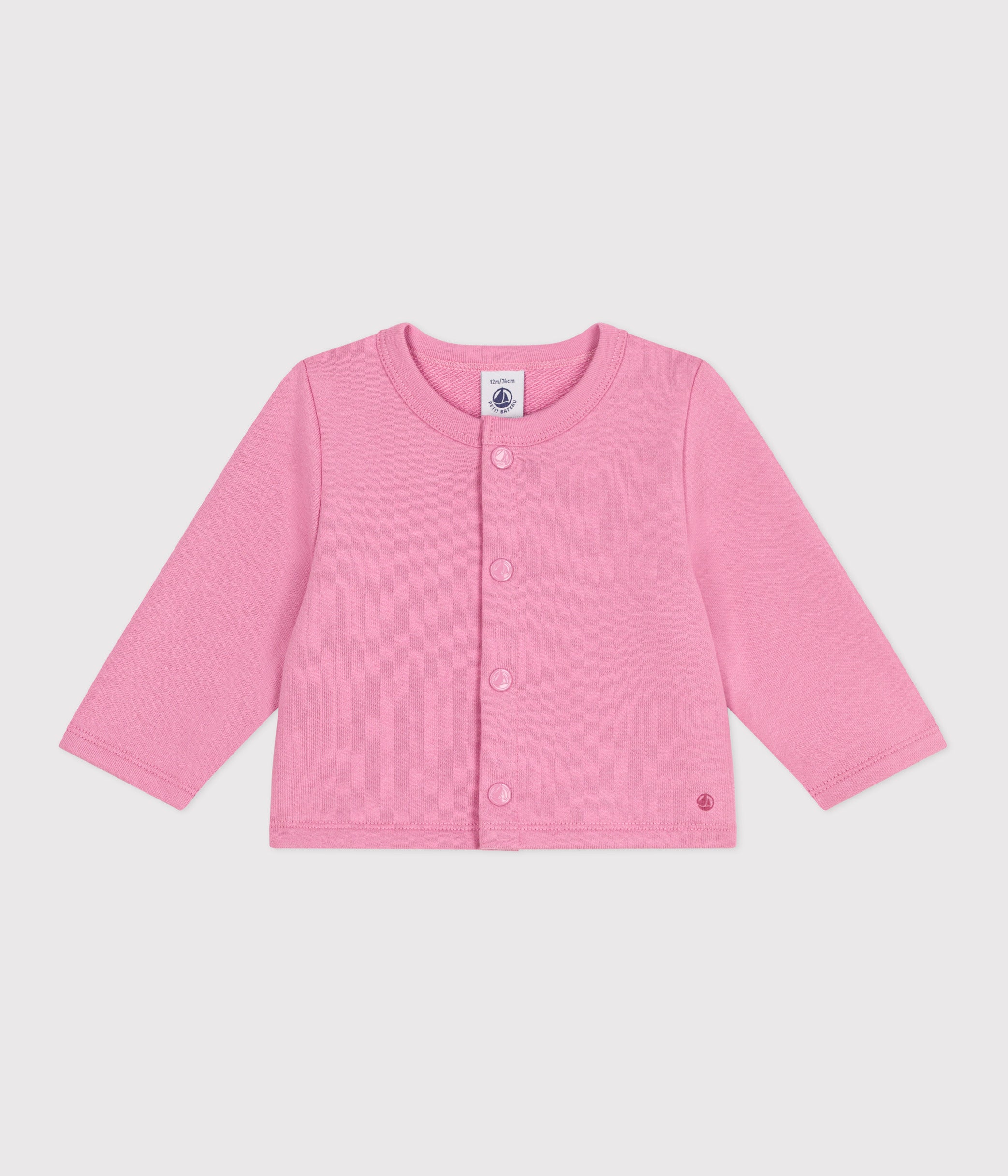 cardigan-bébé-en-coton-uni
