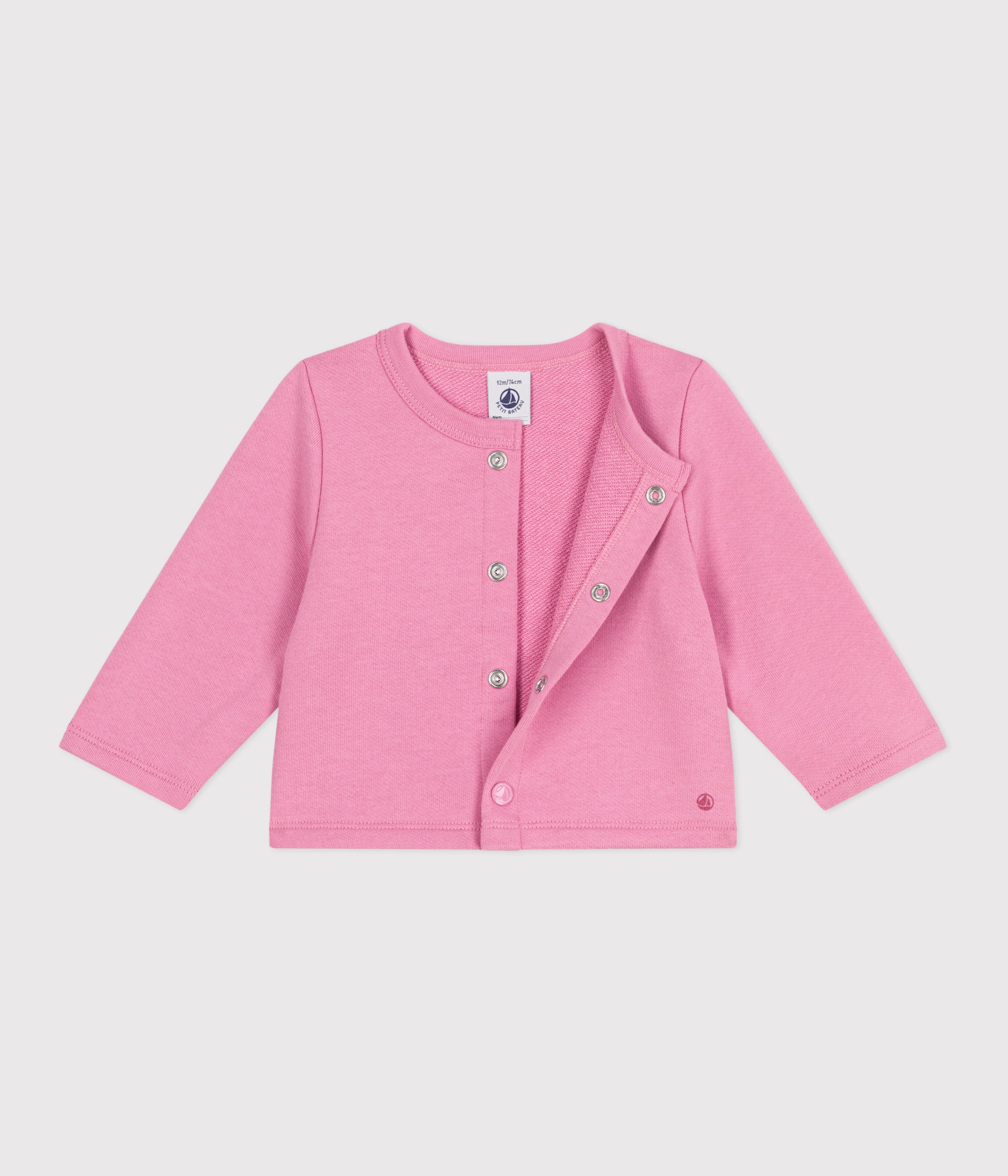 cardigan-bébé-en-coton-uni