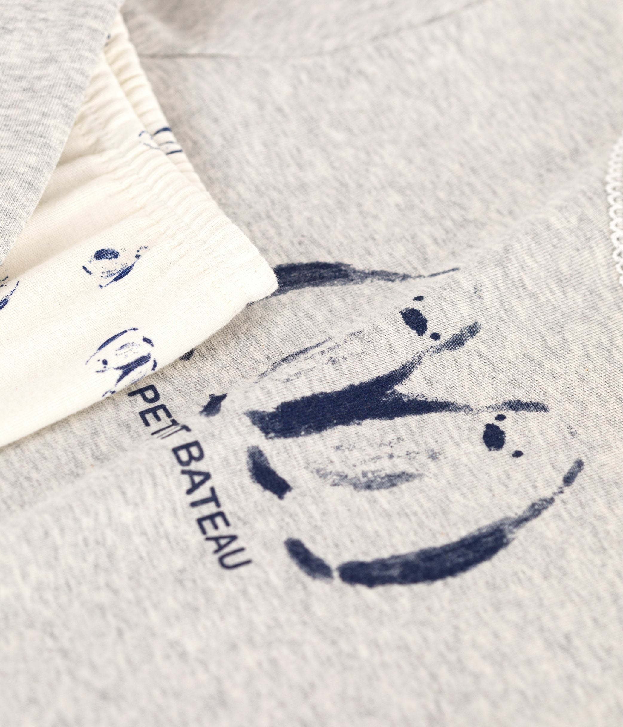 pyjama-enfant-en-coton-imprimé-pingouin