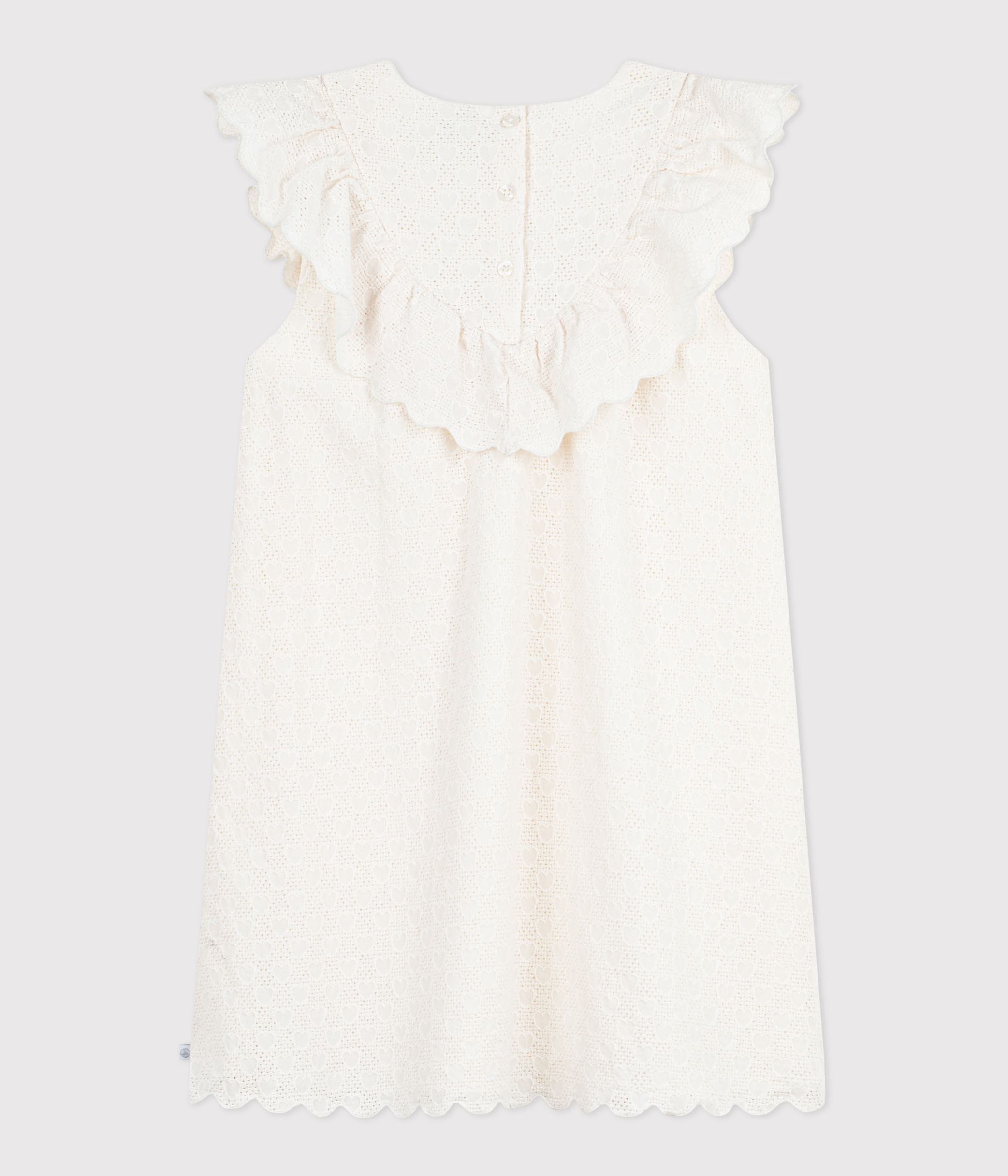 robe-enfant-manches-courtes-en-coton-motifs-coeurs