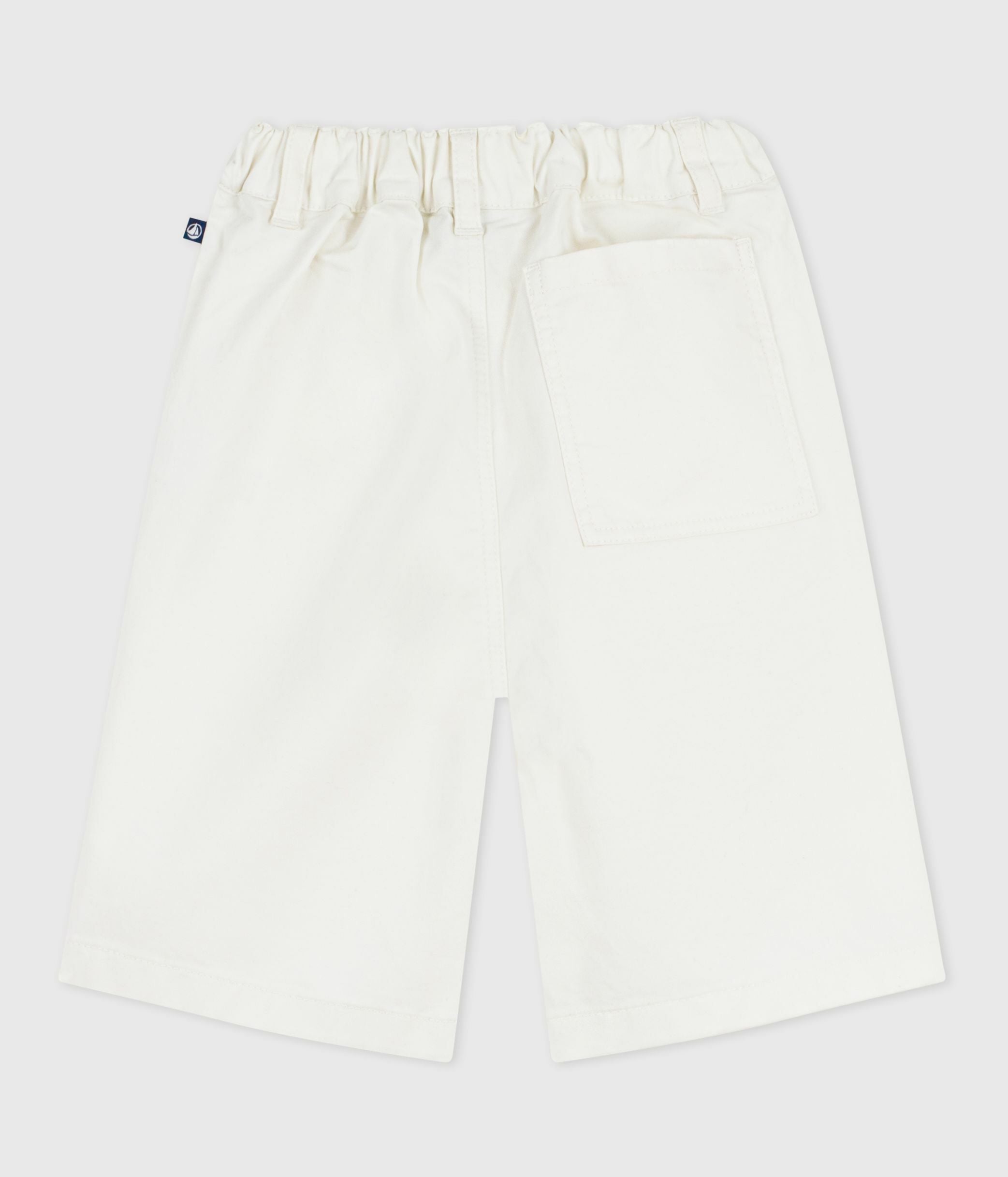 bermuda-short-enfant-en-coton-uni