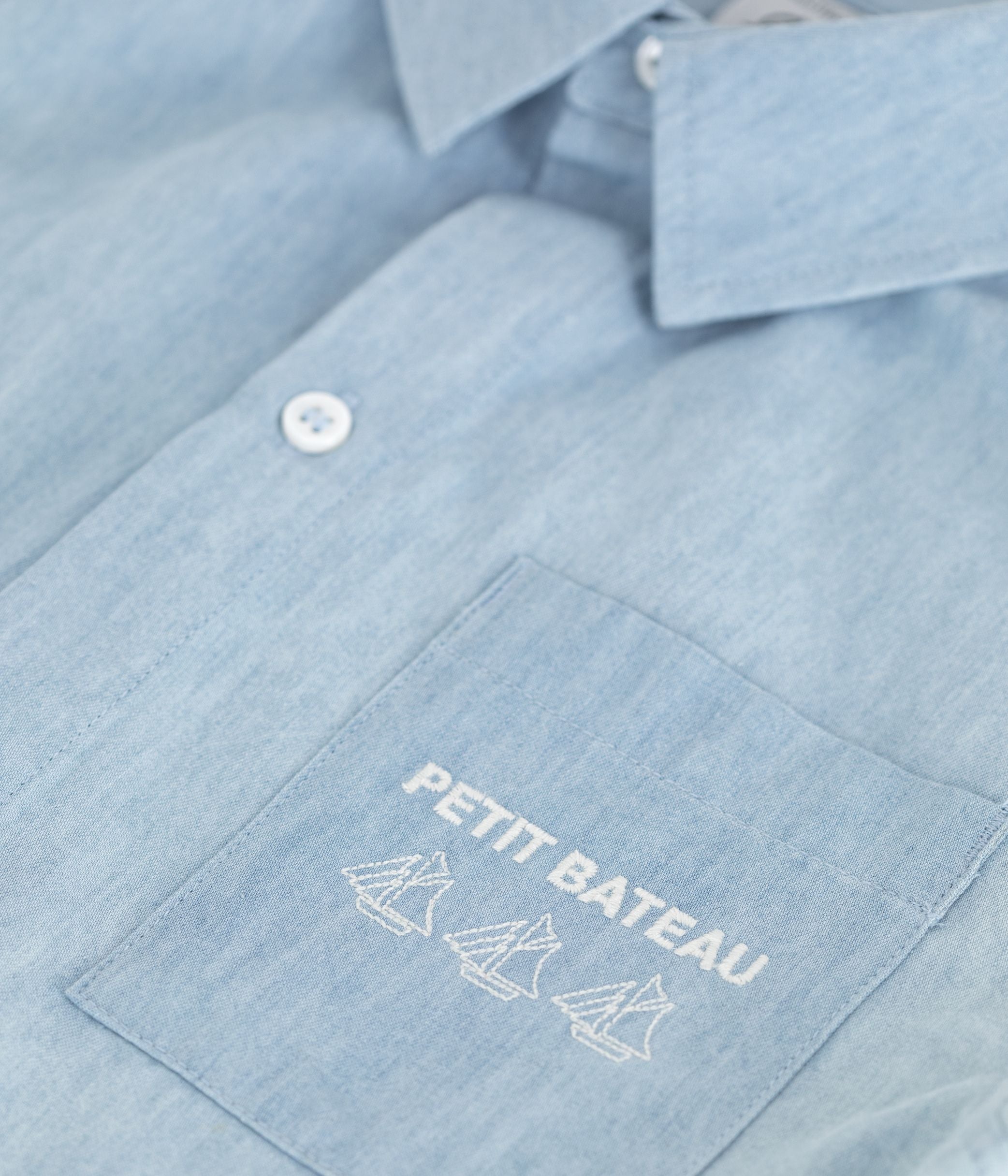 chemise-enfant-en-coton-à-manches-courtes