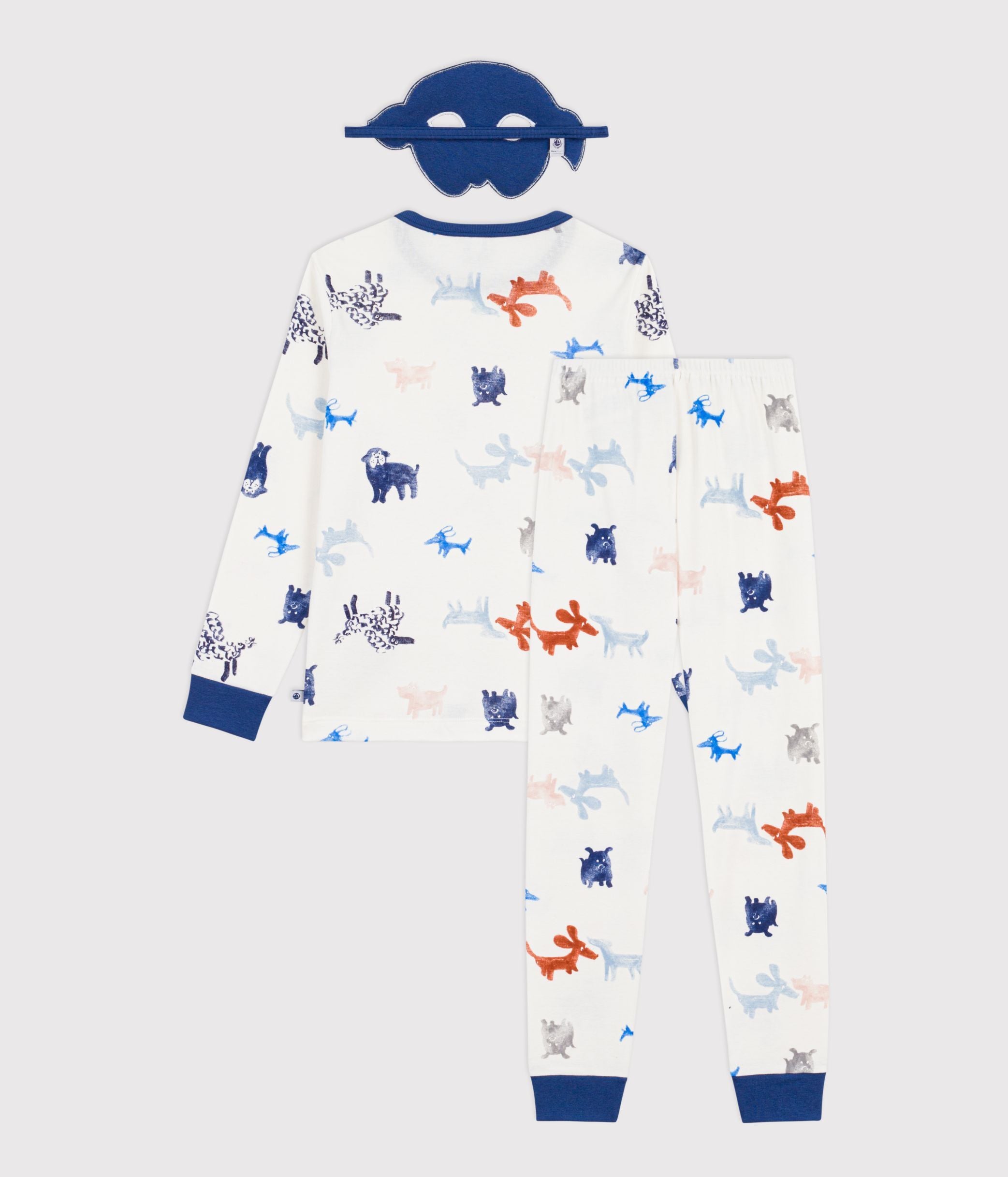 pyjama-déguisement-enfant-en-coton-imprimé-chiens