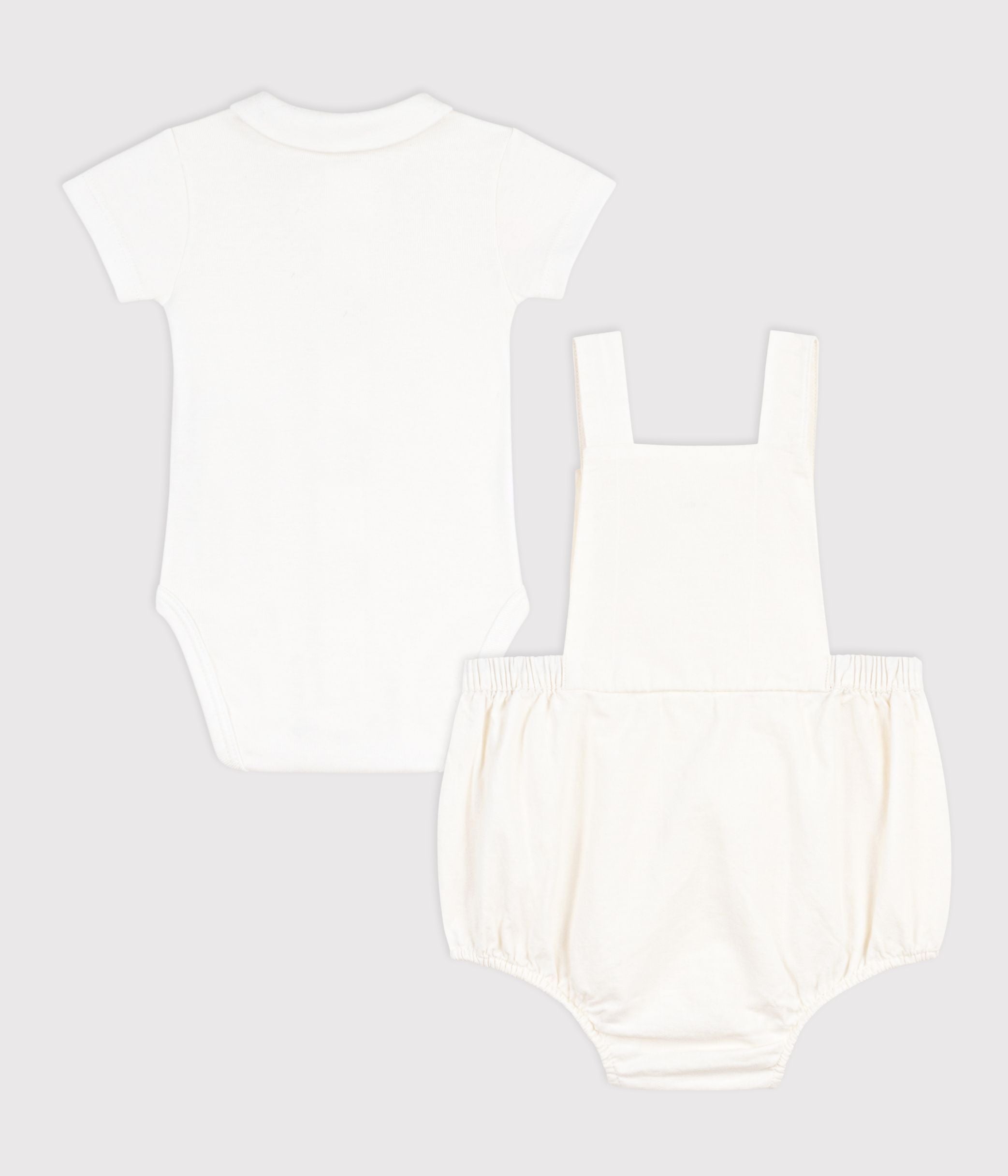 ensemble-2-pièces-bébé-en-coton/lin-avec-détail-brodé