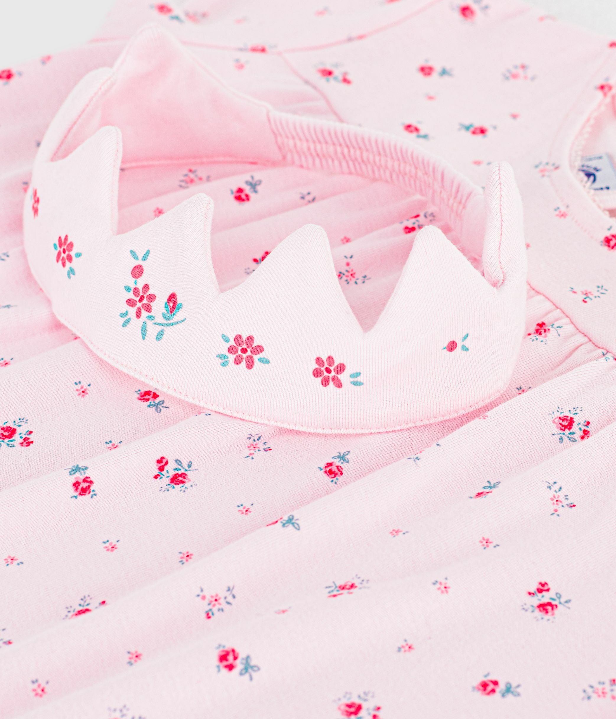 chemise-de-nuit-déguisement-et-diadème-enfant-en-coton