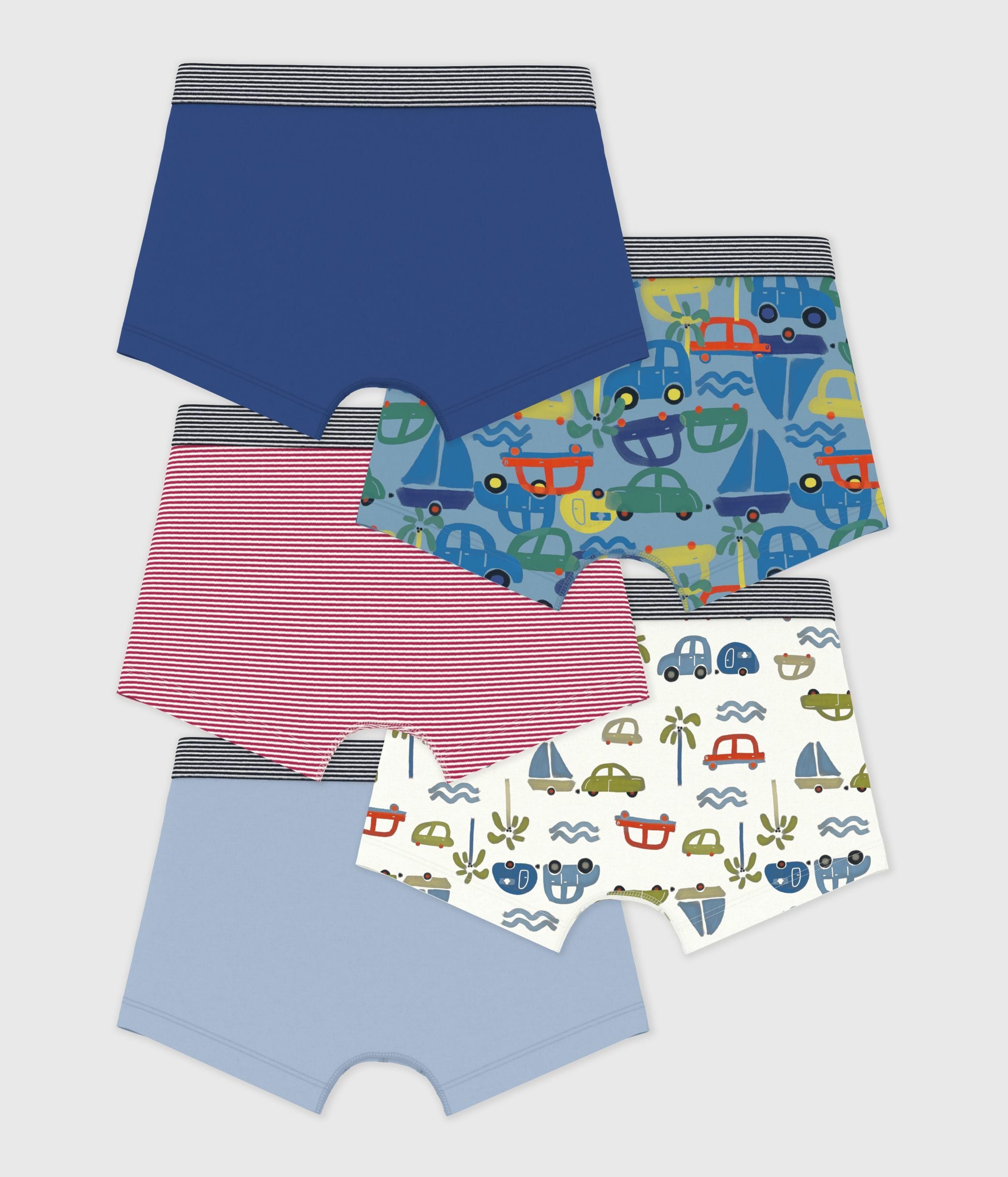 lot-de-5-boxers-enfant-en-coton-imprimé-voitures