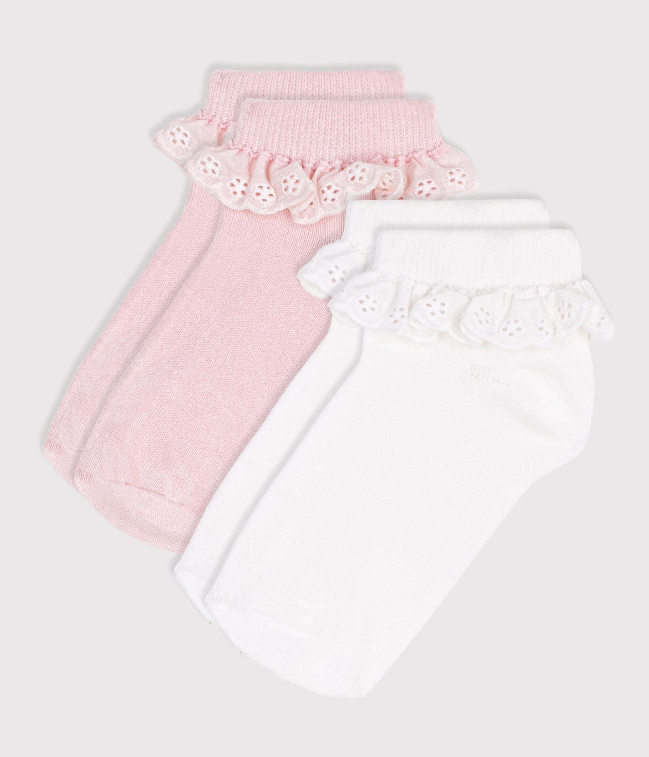 lot-de-2-paires-de-chaussettes-enfant-en-coton-avec-volants