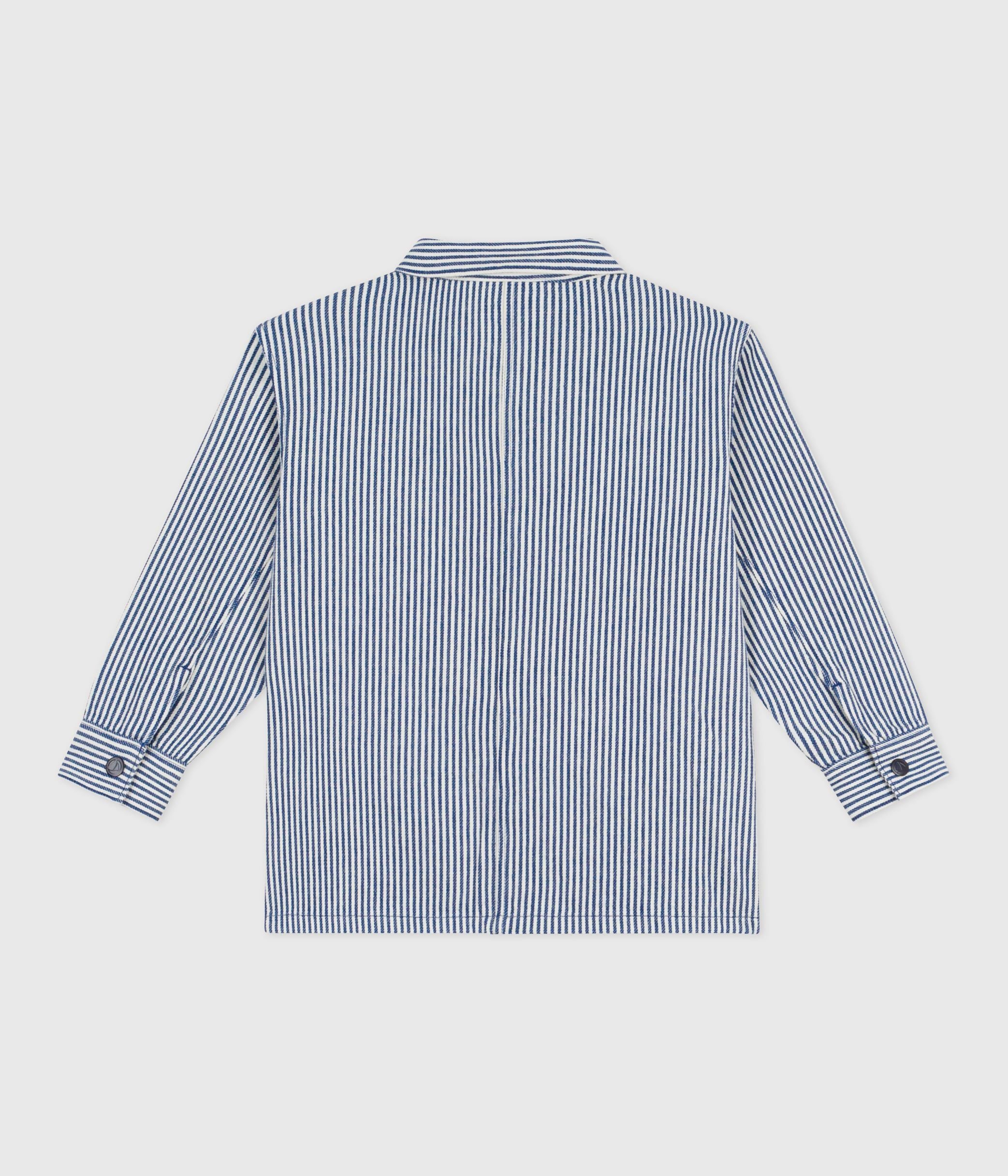 veste-enfant-en-coton-à-rayures