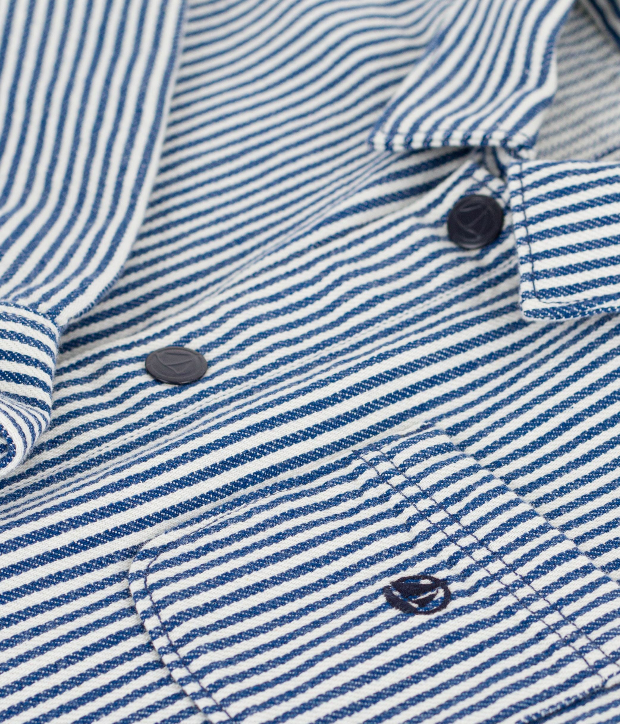 veste-enfant-en-coton-à-rayures