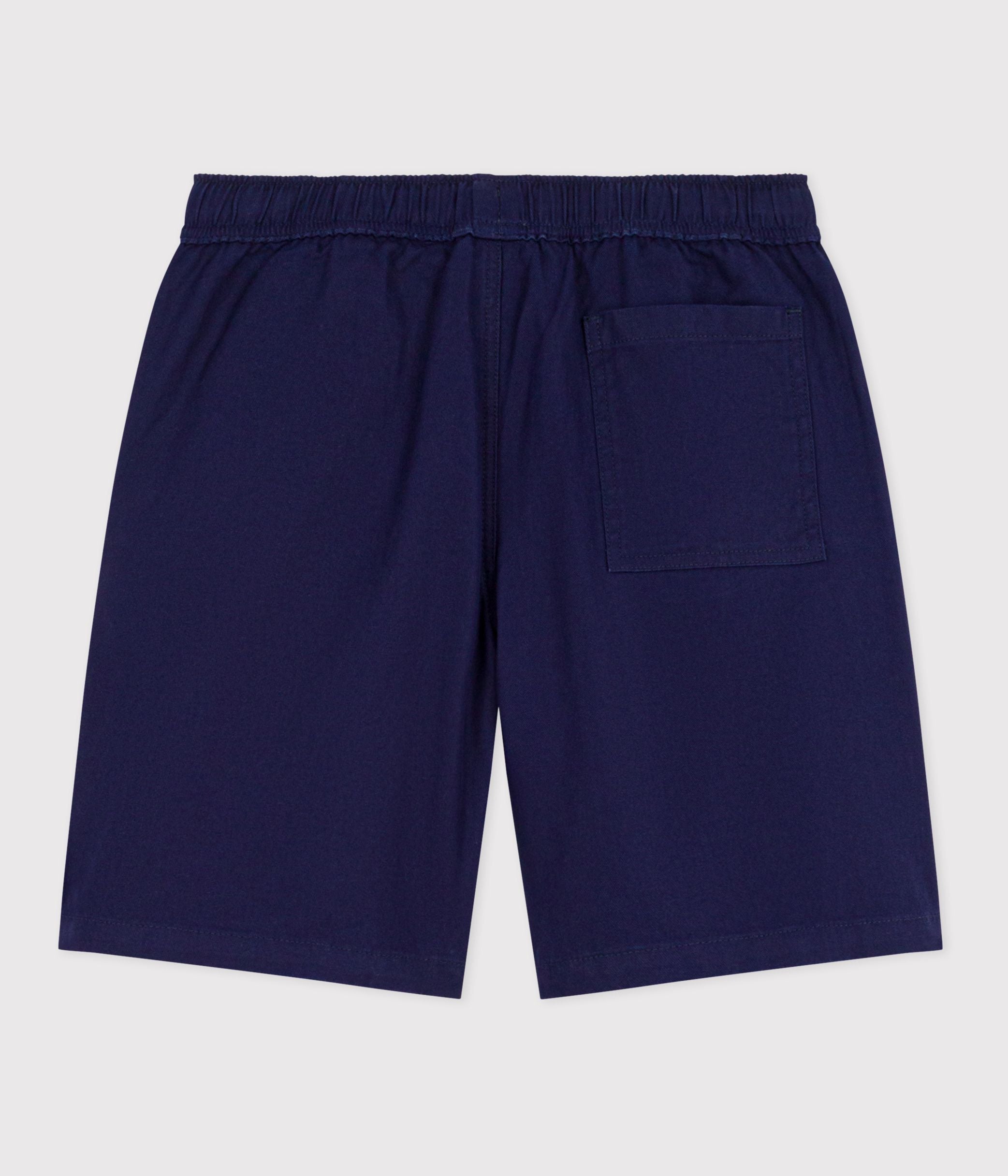 bermuda-short-enfant-en-coton-uni