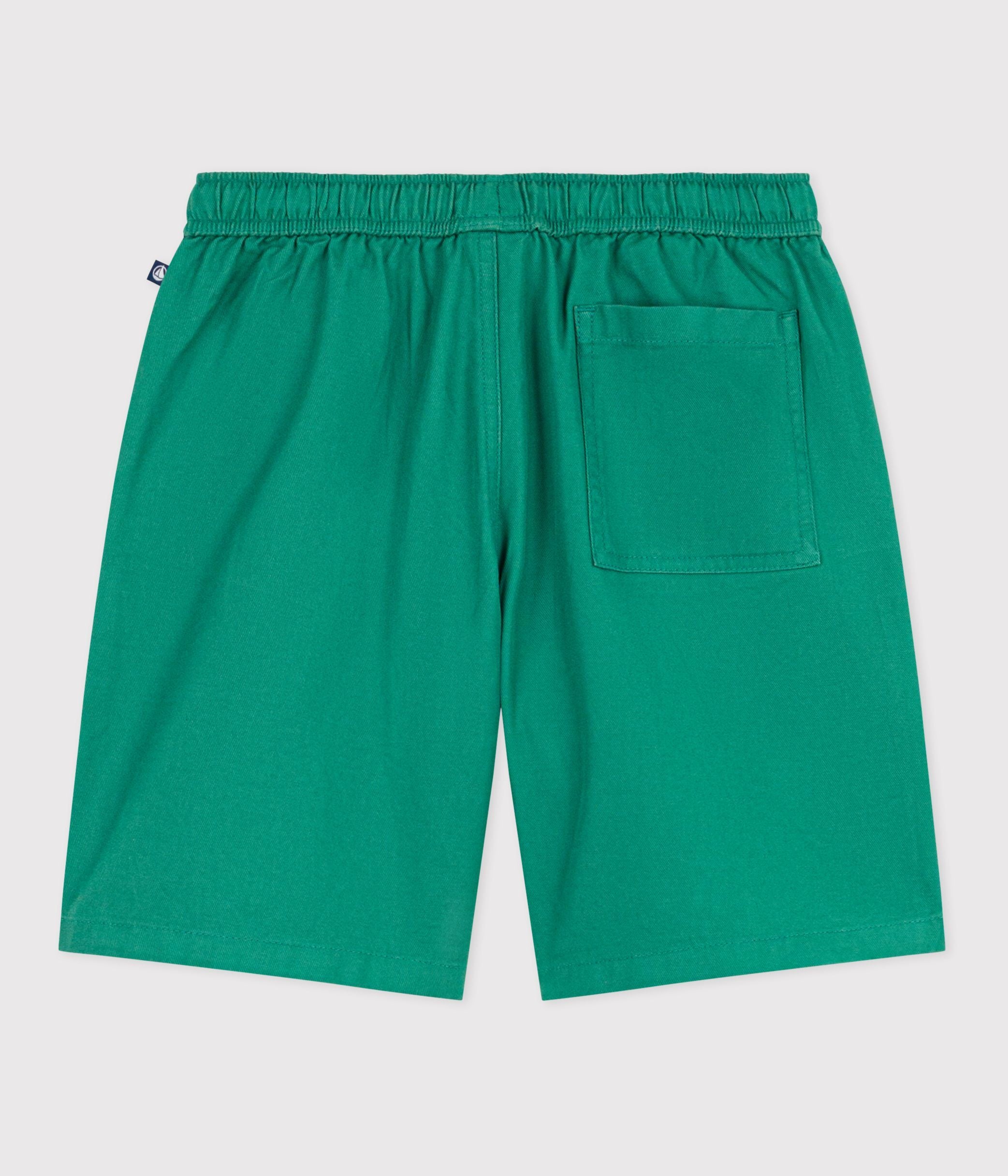 bermuda-short-enfant-en-coton-uni