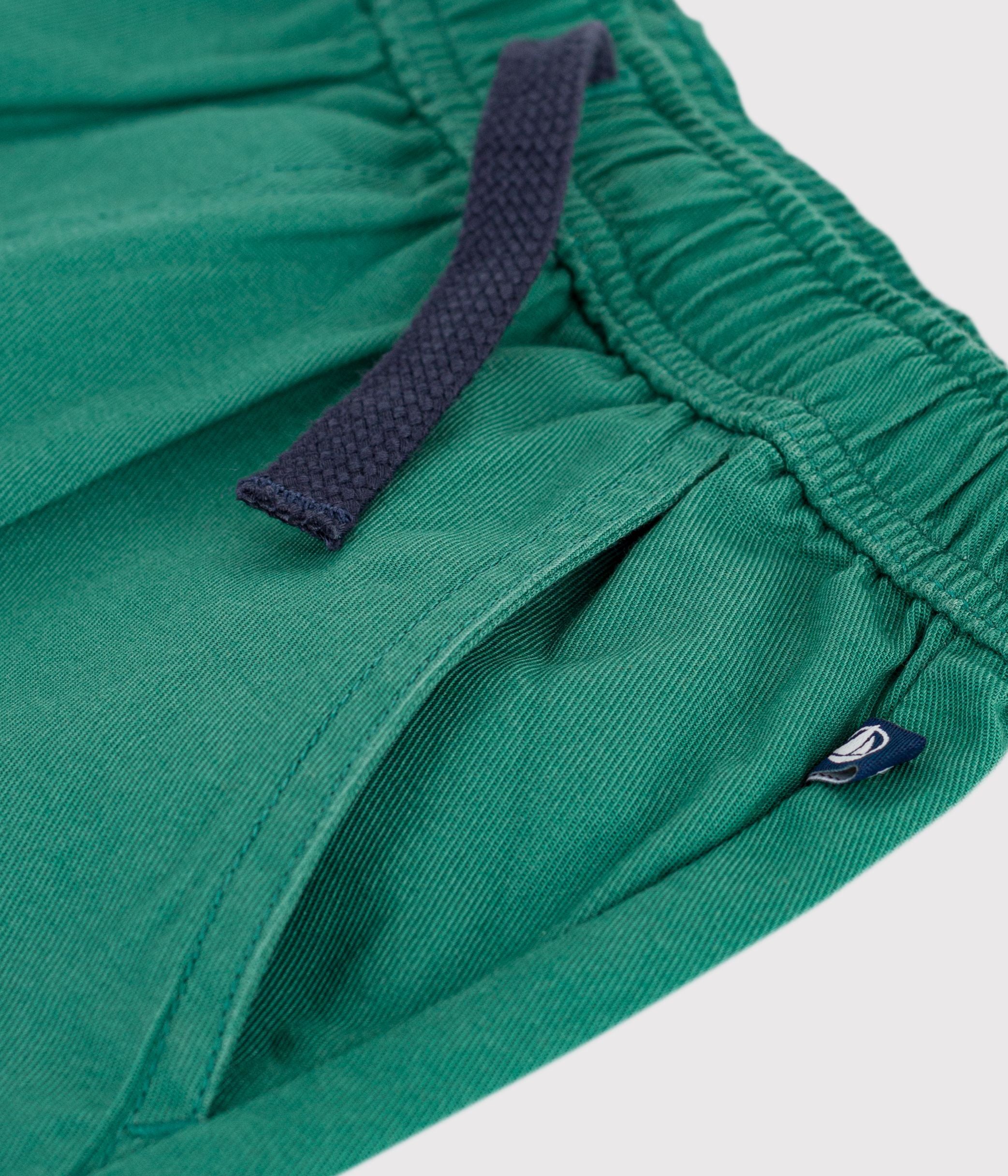 bermuda-short-enfant-en-coton-uni