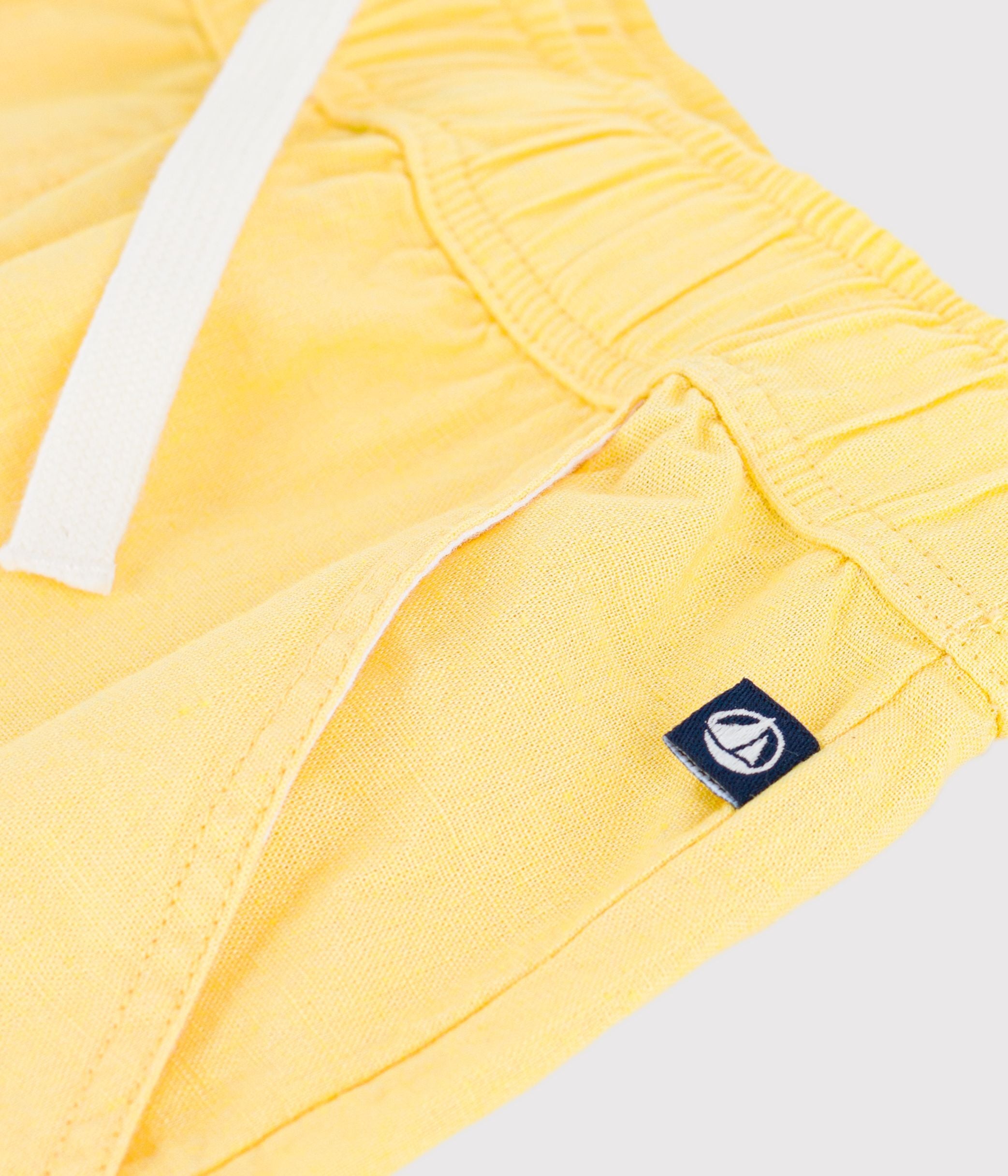 bermuda-short-enfant-en-coton-uni