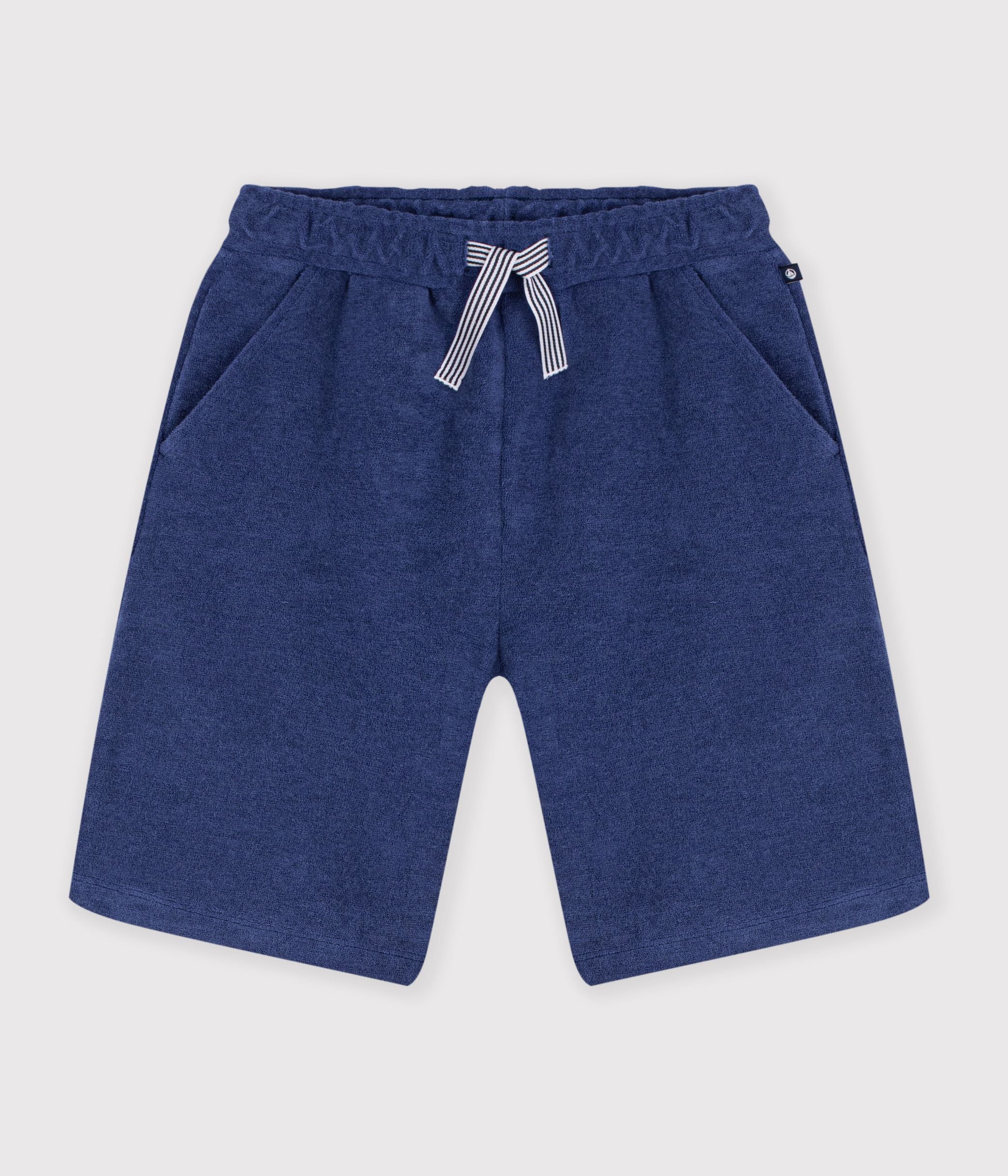 bermuda-short-enfant-en-coton-uni
