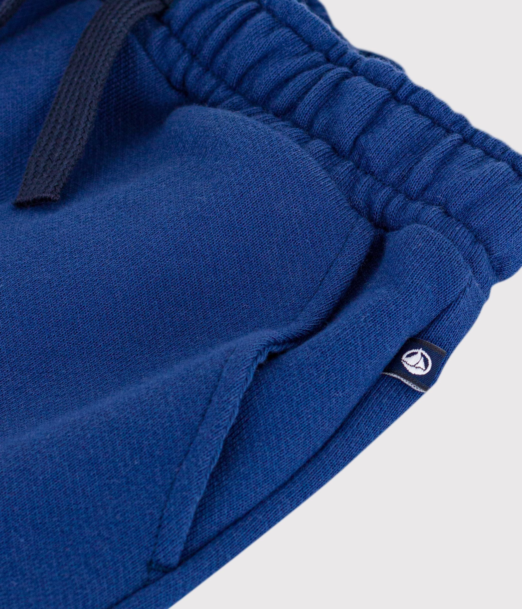 bermuda-short-enfant-en-coton-uni