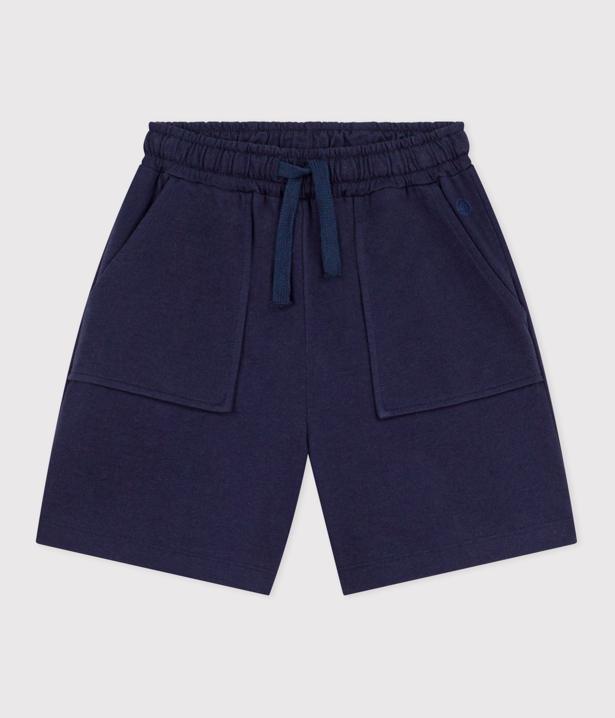 bermuda-short-enfant-en-coton-uni