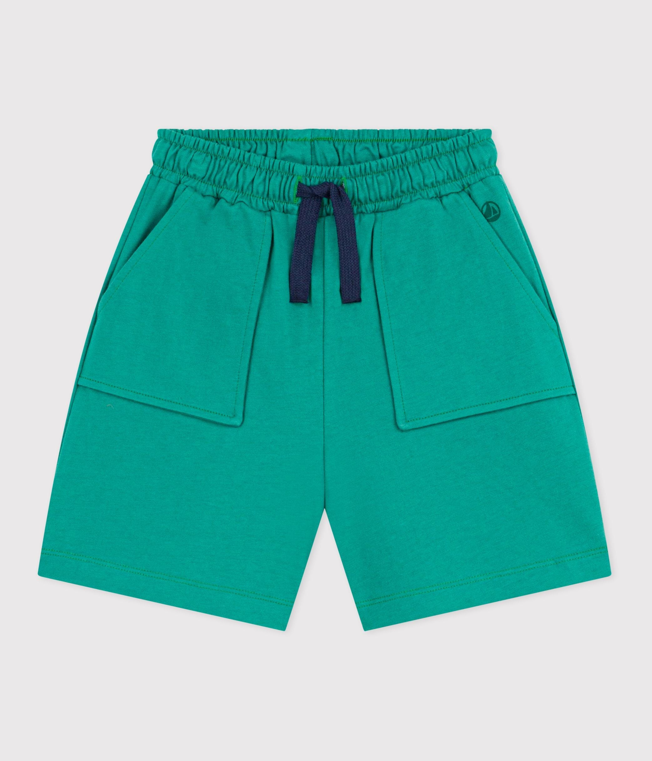bermuda-short-enfant-en-coton-uni