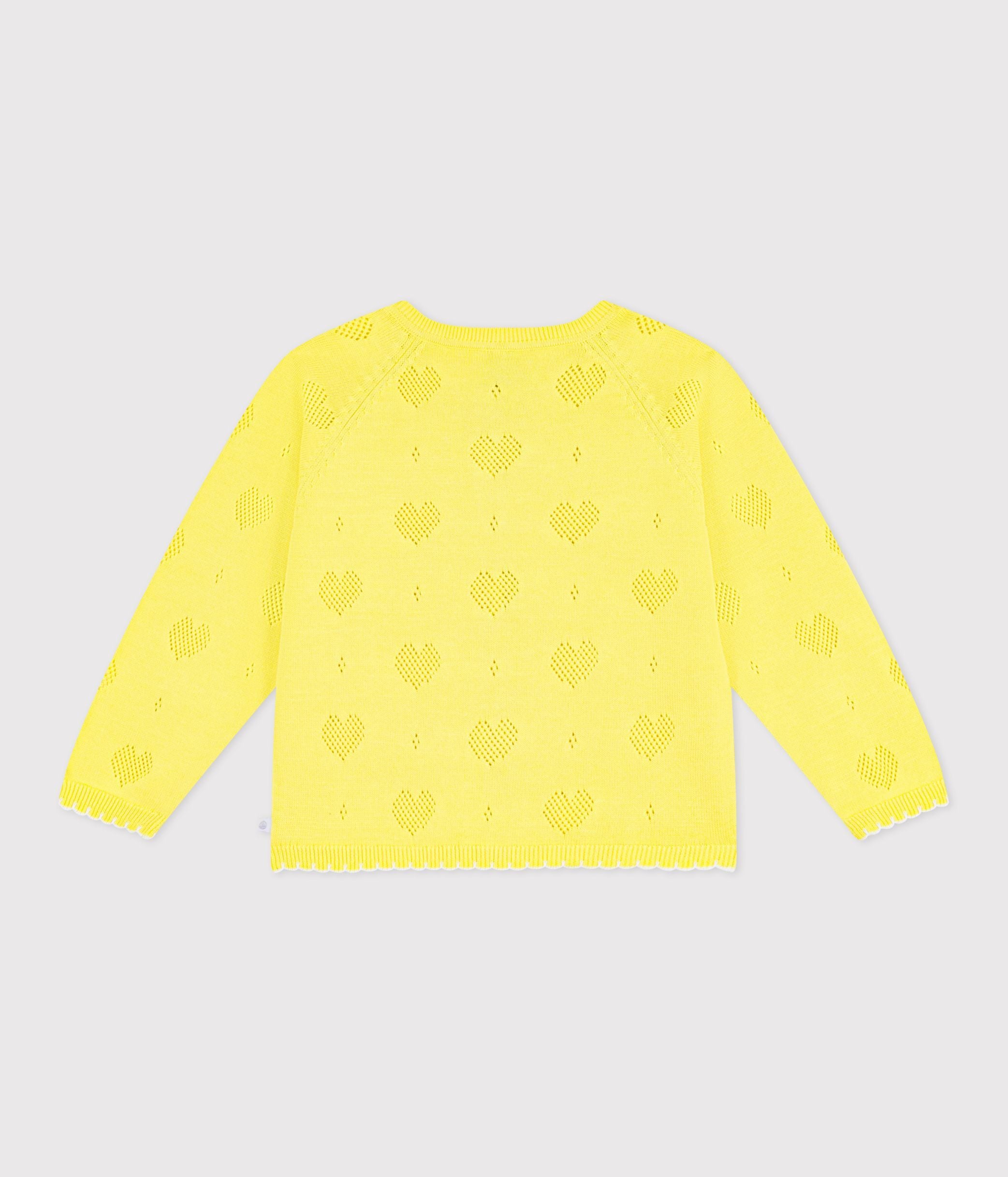 cardigan-enfant-en-coton-uni