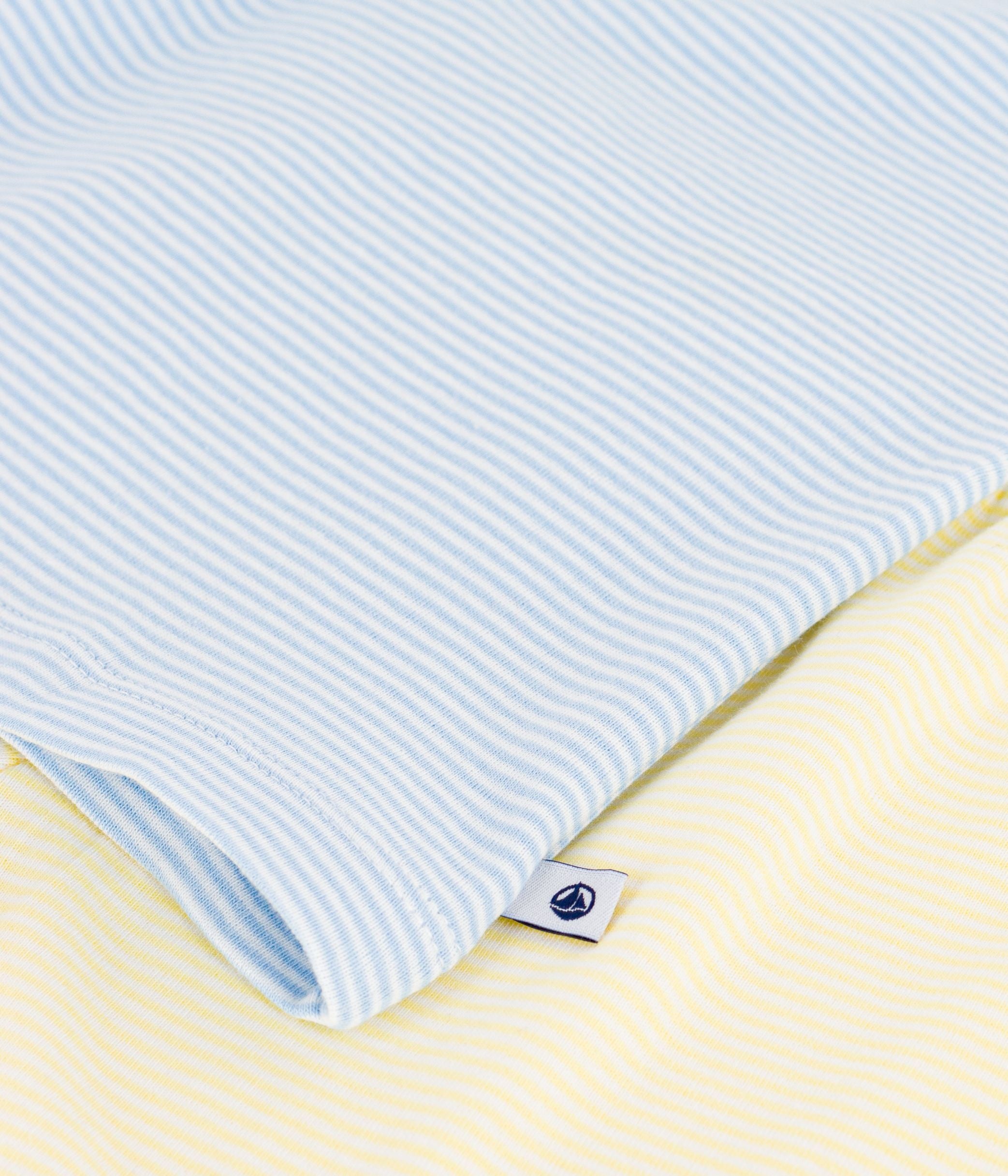 pyjama-short-enfant-en-coton-à-rayures
