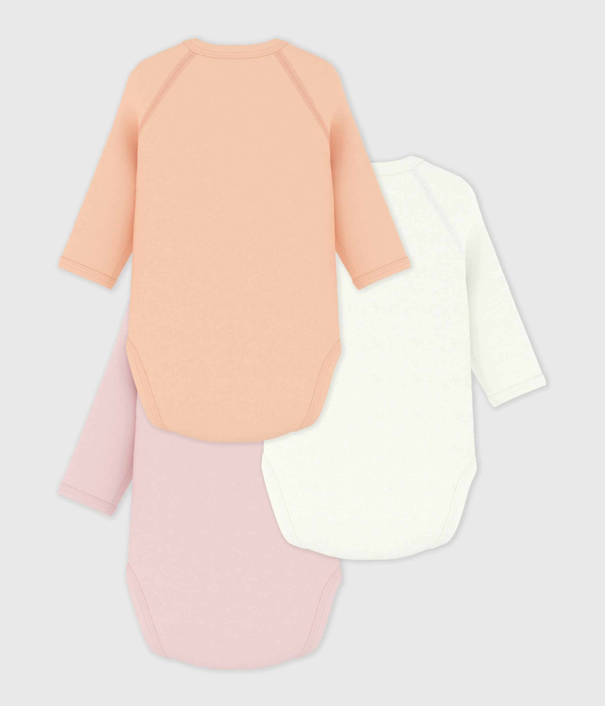 lot-de-3-bodies-croisés-manches-longues-en-coton-imprimé-bébé