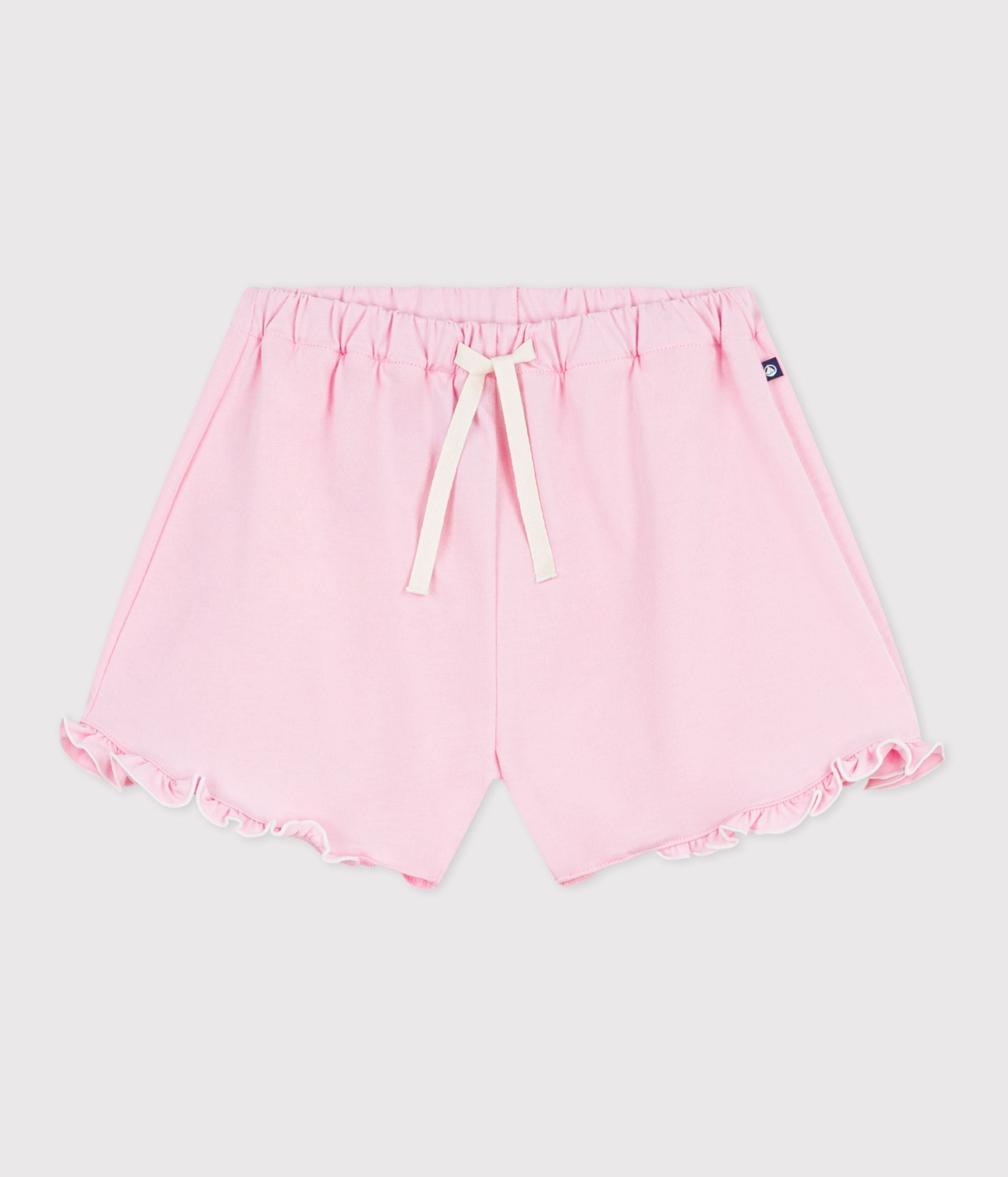 short-enfant-en-coton-uni