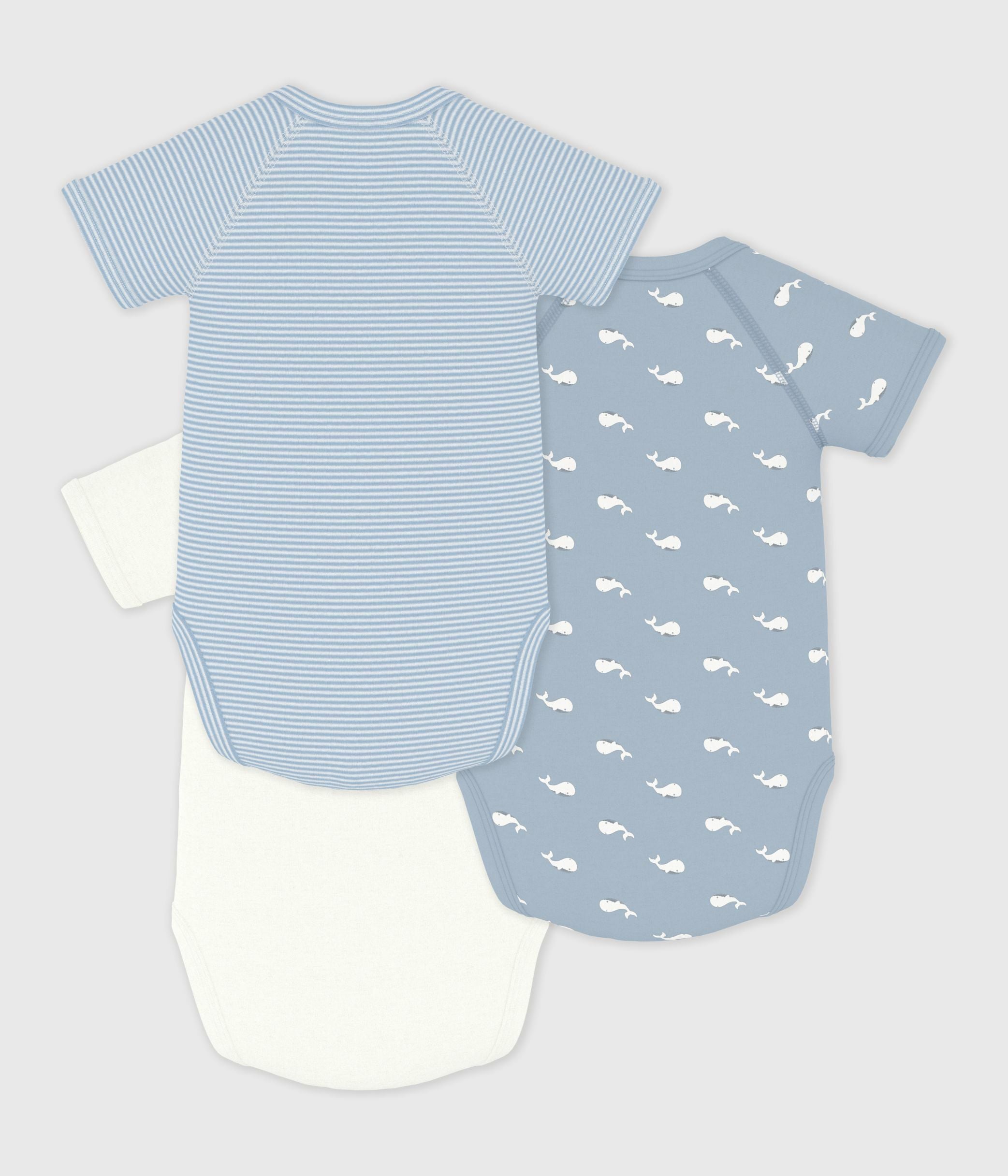 lot-de-3-bodies-croisés-manches-courtes-en-coton-imprimé-bébé