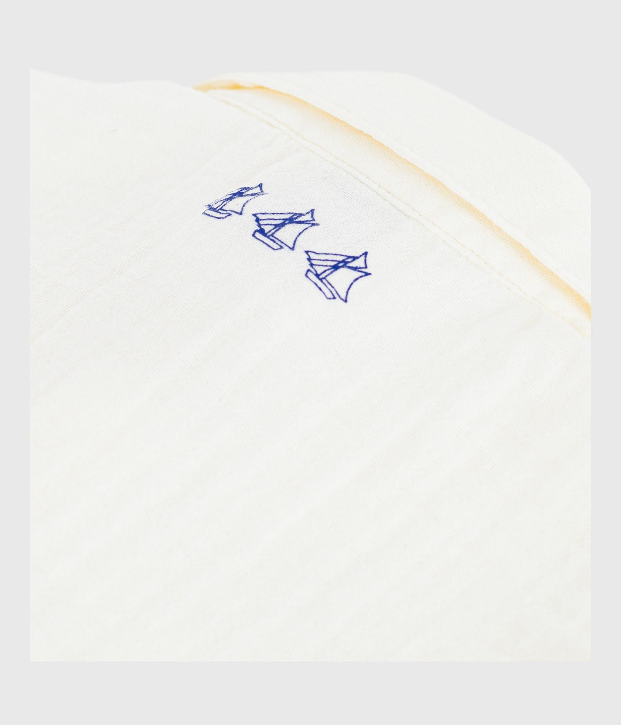 chemise-bébé-en-coton/lin-à-manches-courtes,-unie