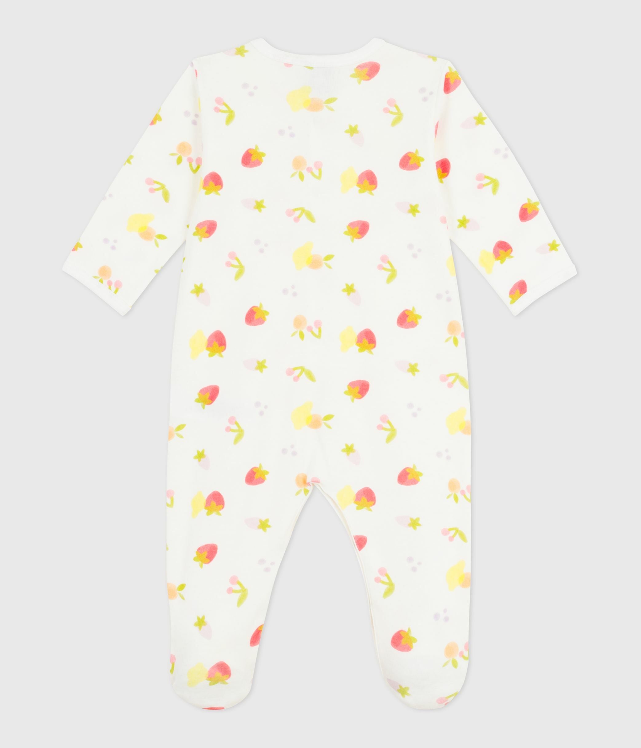 pyjama-bébé-en-coton-imprimé-fruits