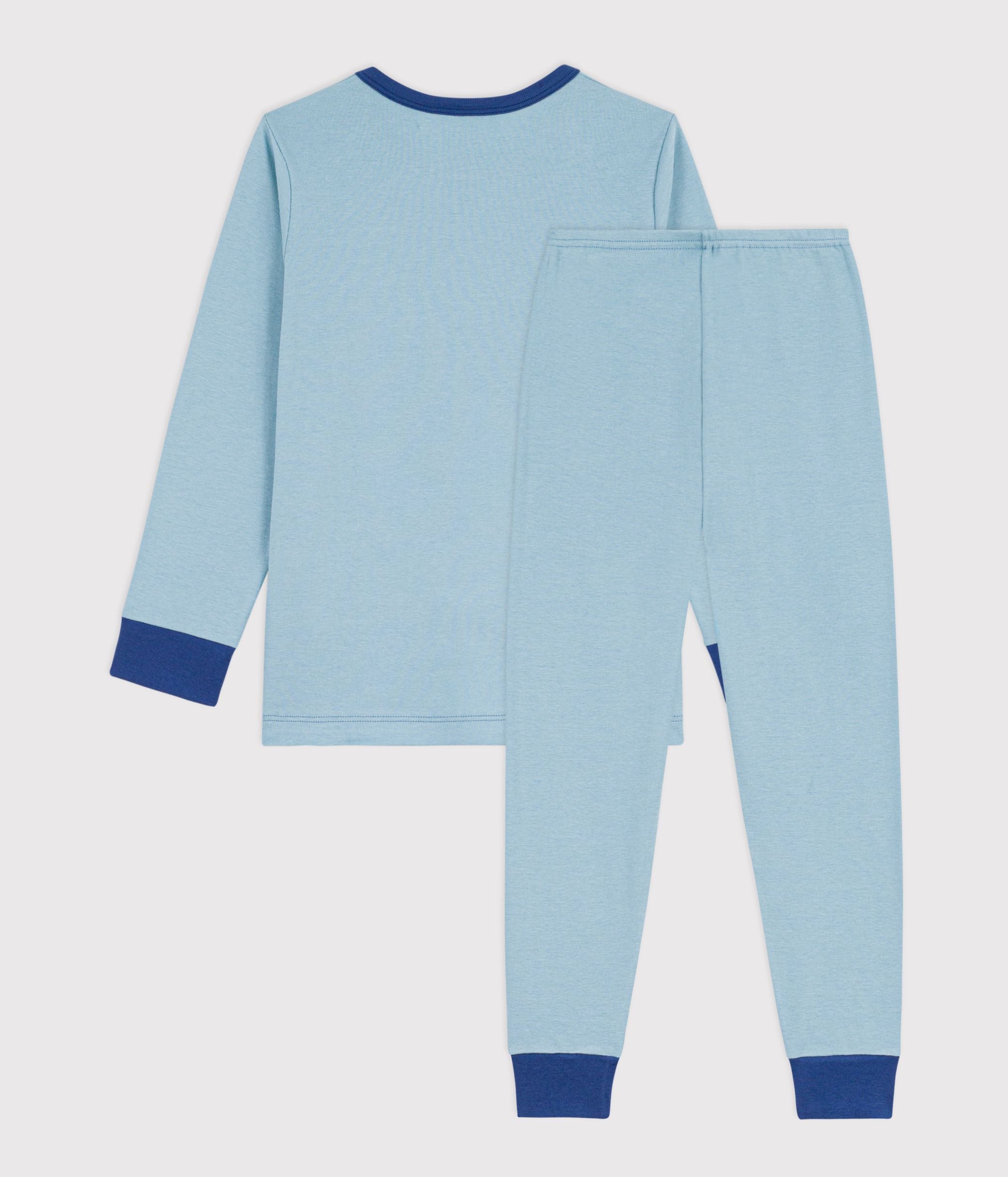 pyjama-enfant-en-coton-uni-motif-savane