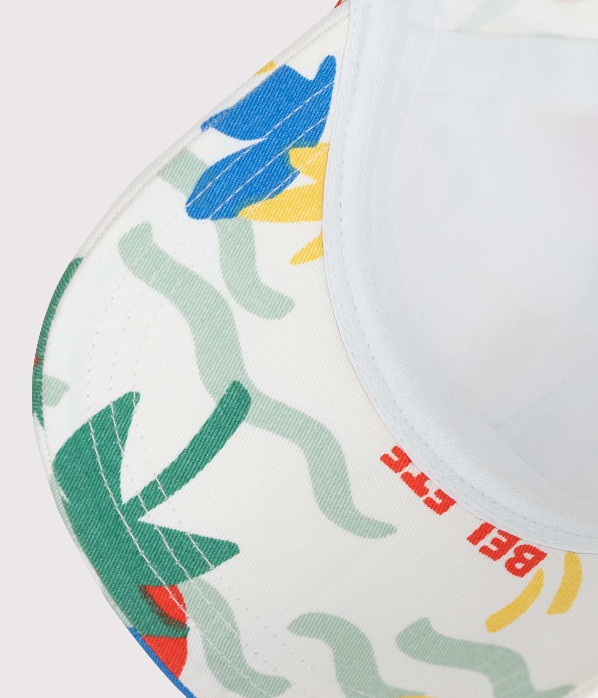 casquette-enfant-en-coton-imprimé-palmiers