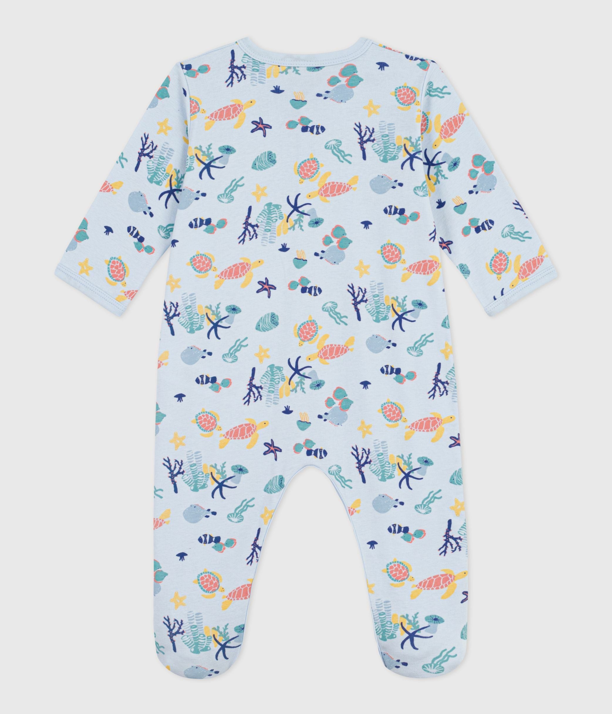 pyjama-bébé-en-coton-imprimé-marin-phosphorescent