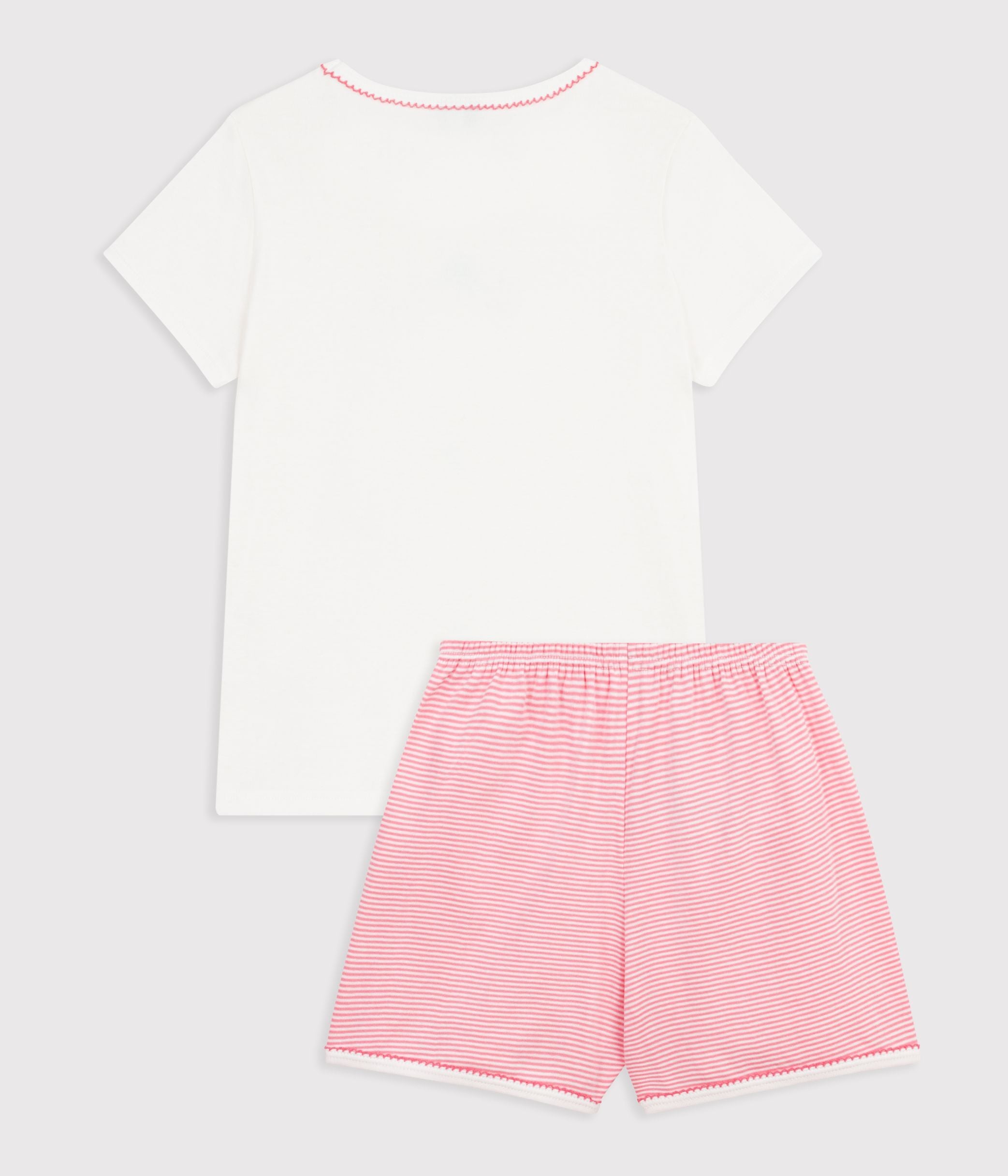 pyjama-short-enfant-en-coton-à-motif-océan