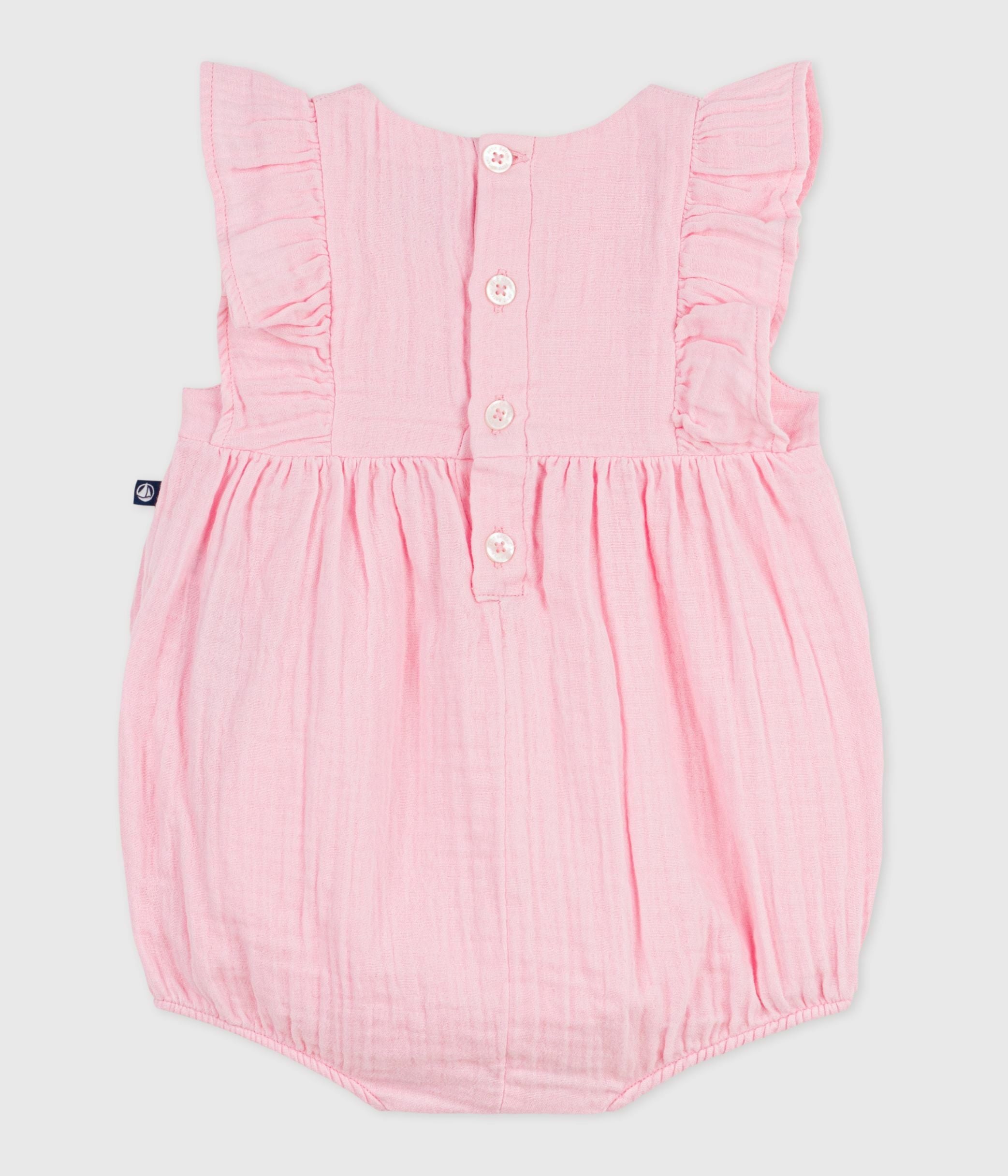 barboteuse-bébé-en-coton-sans-manches-unie