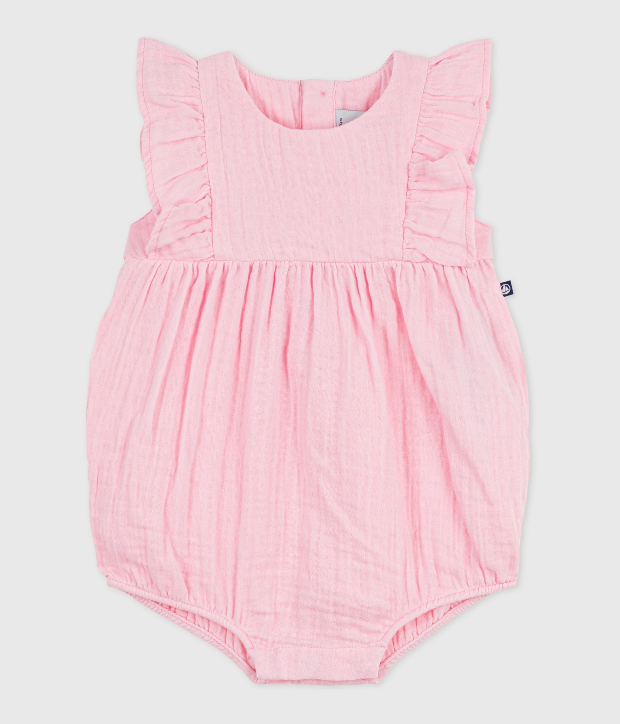 barboteuse-bébé-en-coton-sans-manches-unie