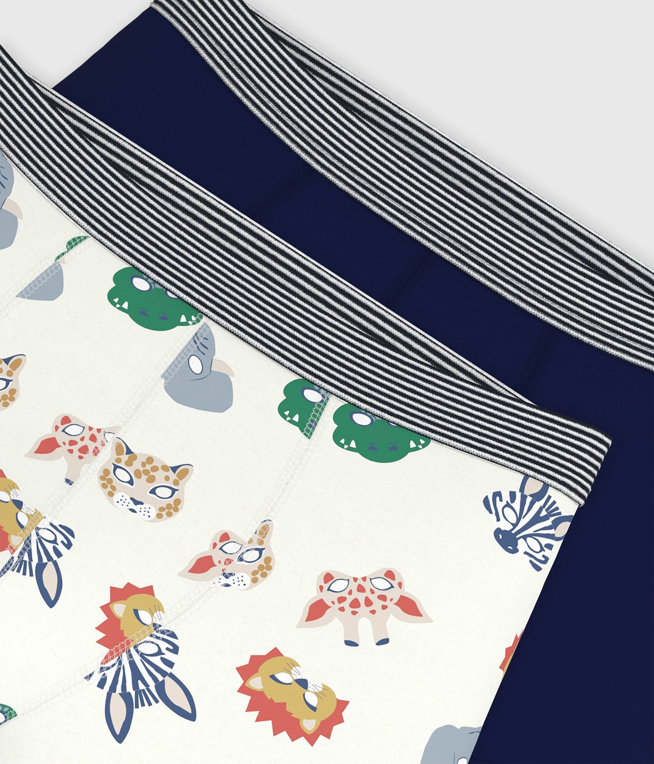 lot-de-2-boxers-enfant-en-coton-imprimé-masques
