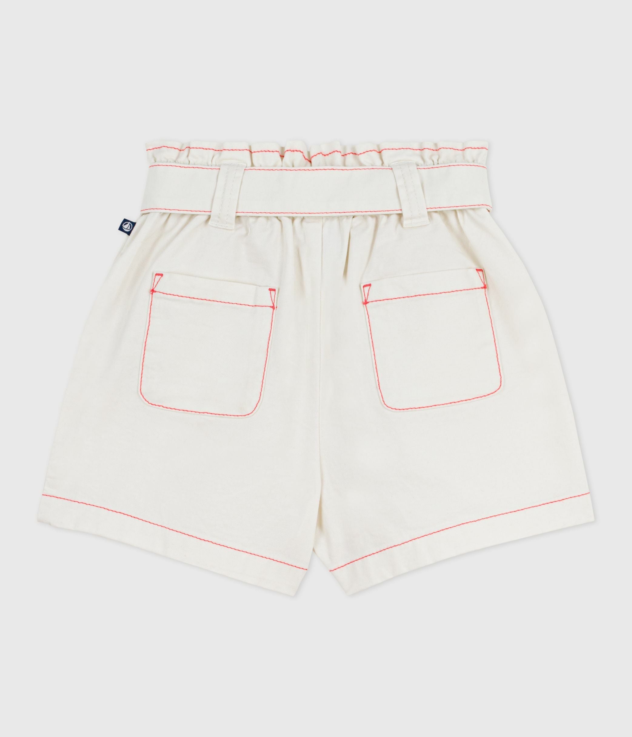 short-enfant-en-coton-uni