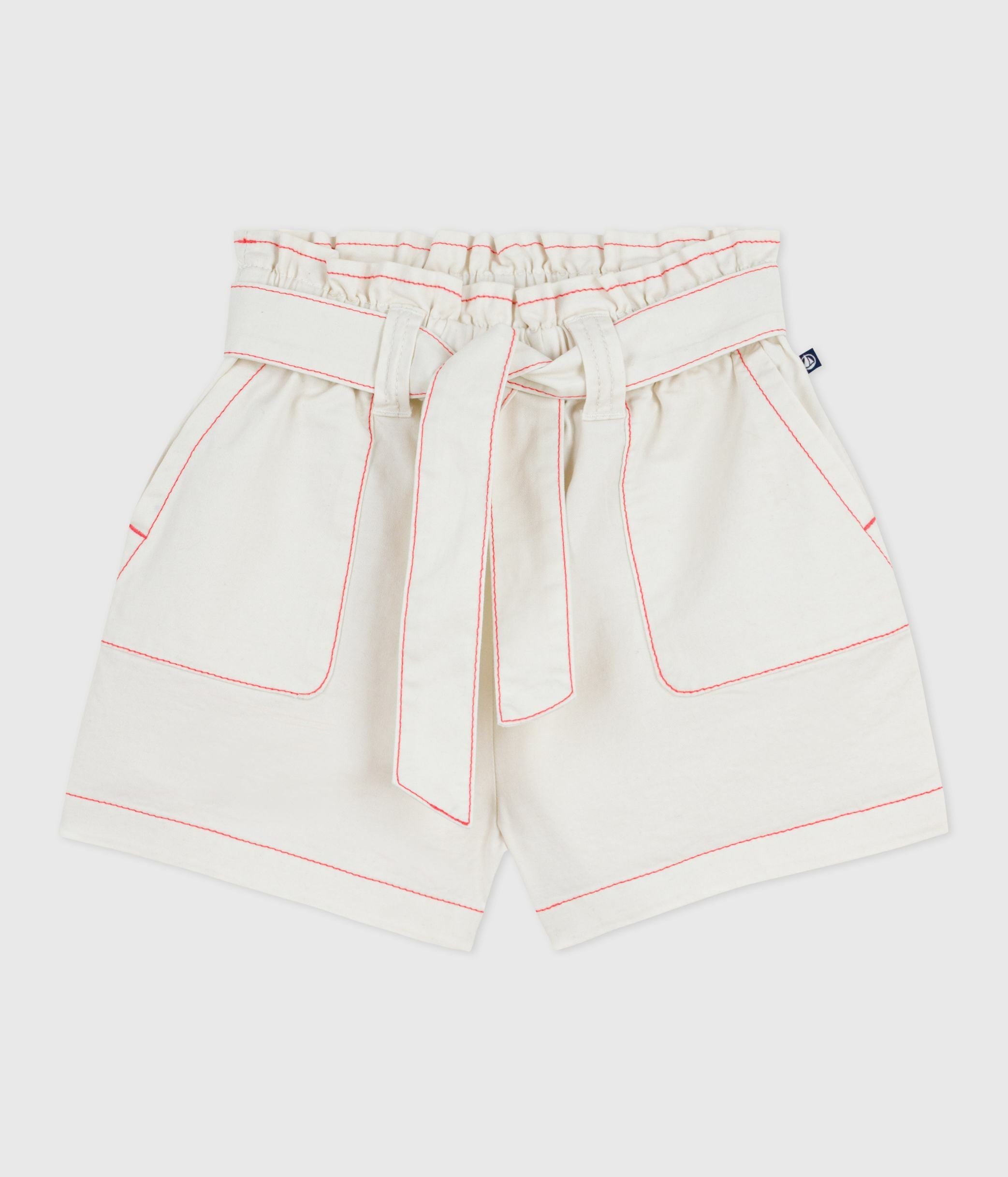 short-enfant-en-coton-uni